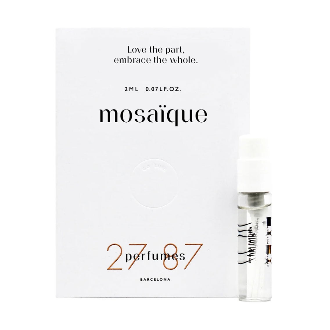 27 87 Perfumes Mosaique Парфумована вода унісекс, 2 мл (пробник)