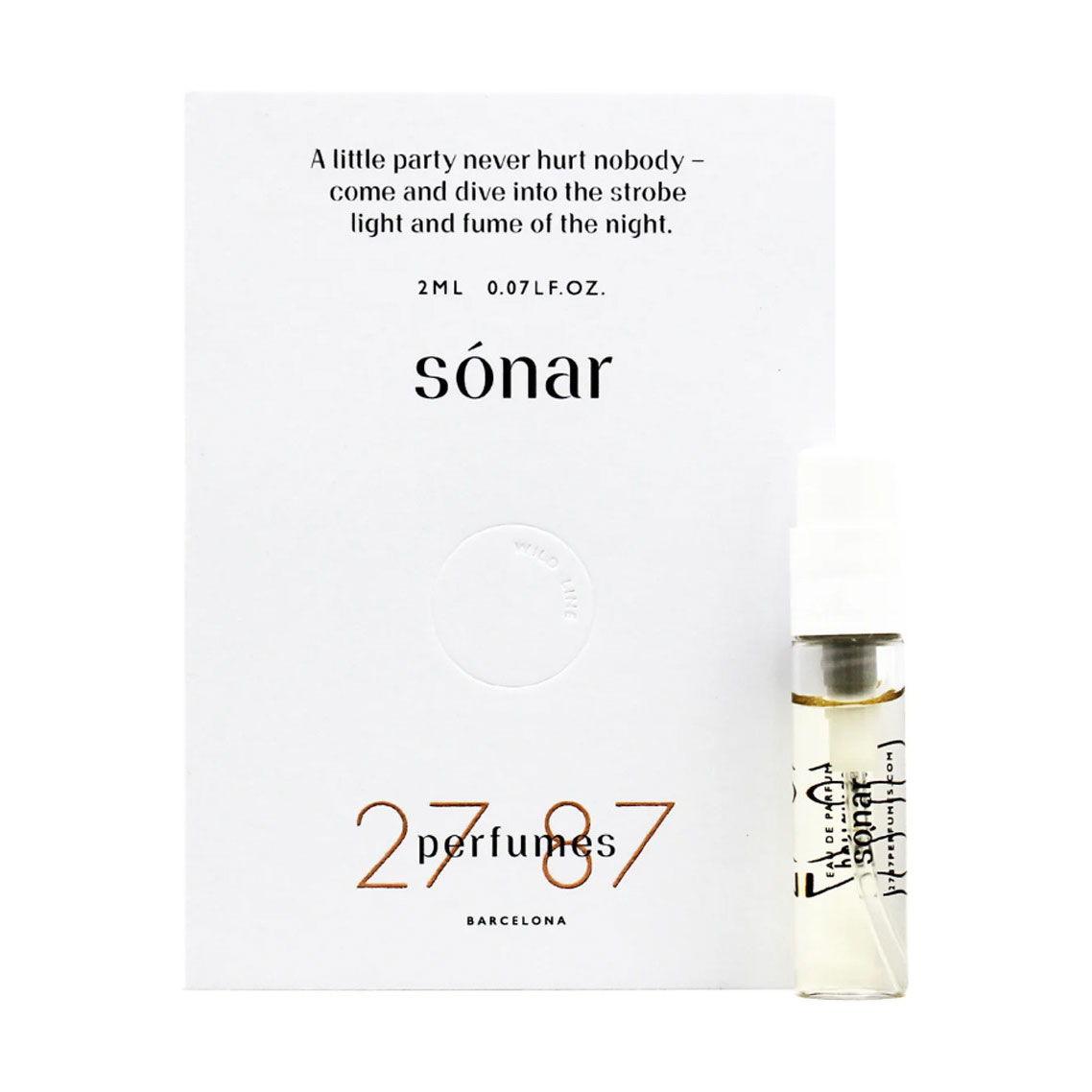 27 87 Perfumes Sonar Парфумована вода унісекс, 2 мл (пробник)