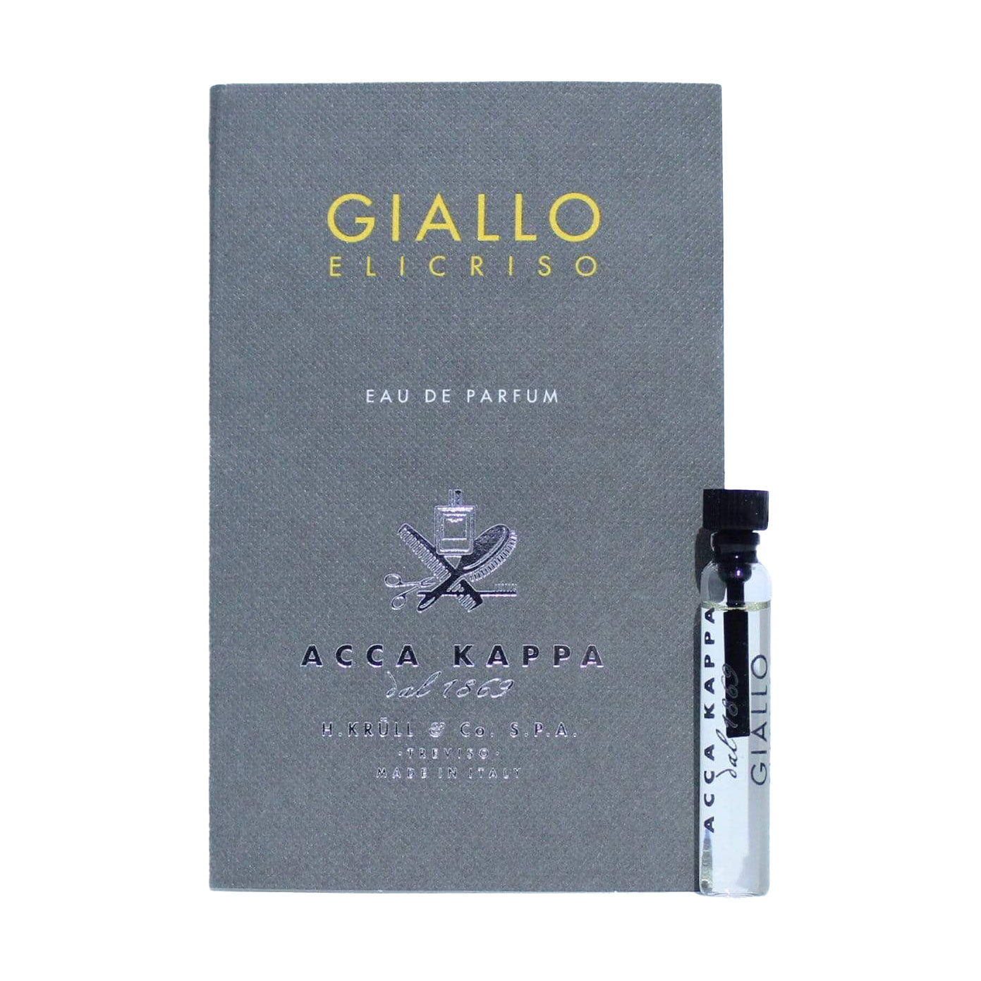 Acca Kappa Giallo Elicriso Парфумована вода чоловіча, 2 мл (пробник)