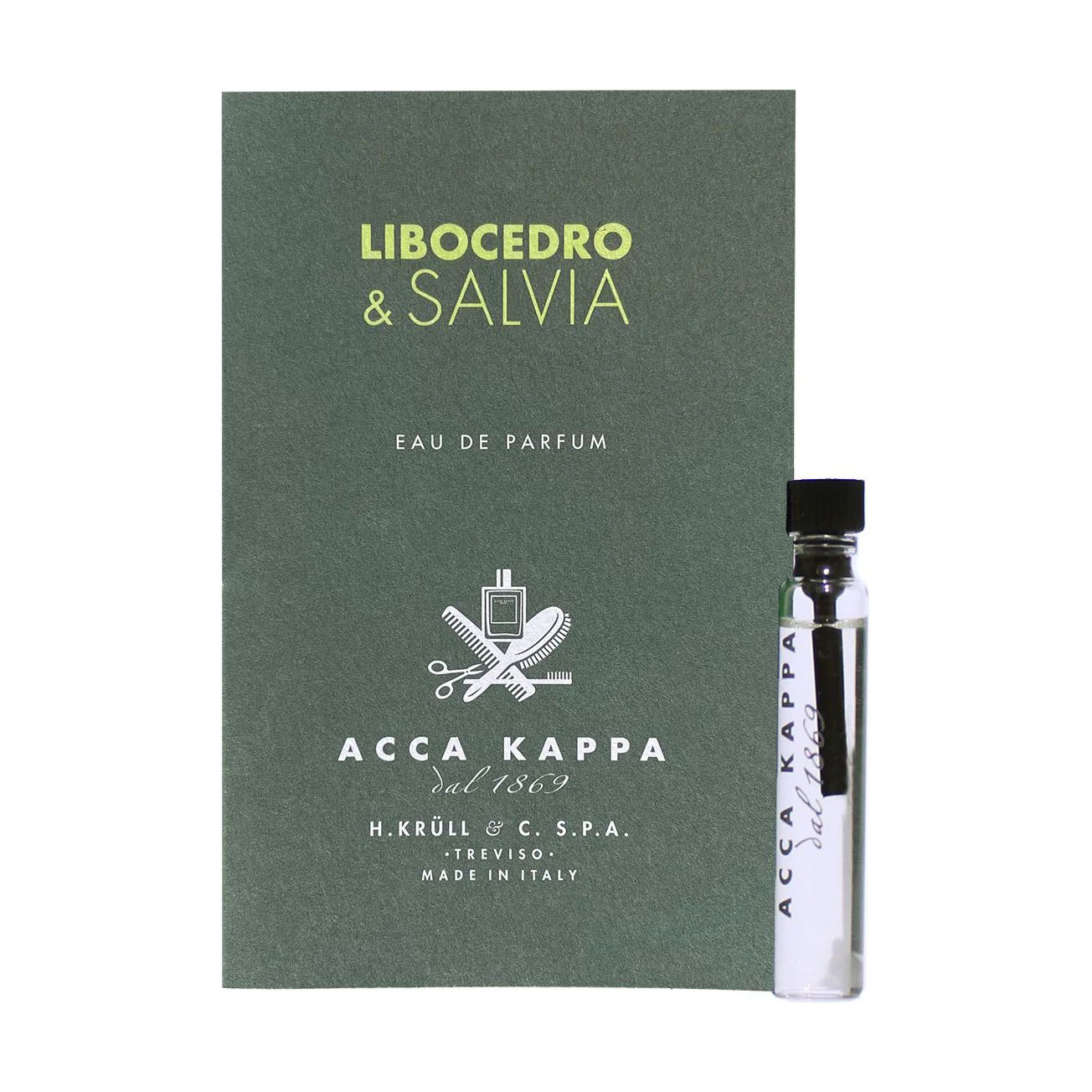 Acca Kappa Libocedro &amp; Salvia Парфумована вода чоловіча, 2 мл (пробник)