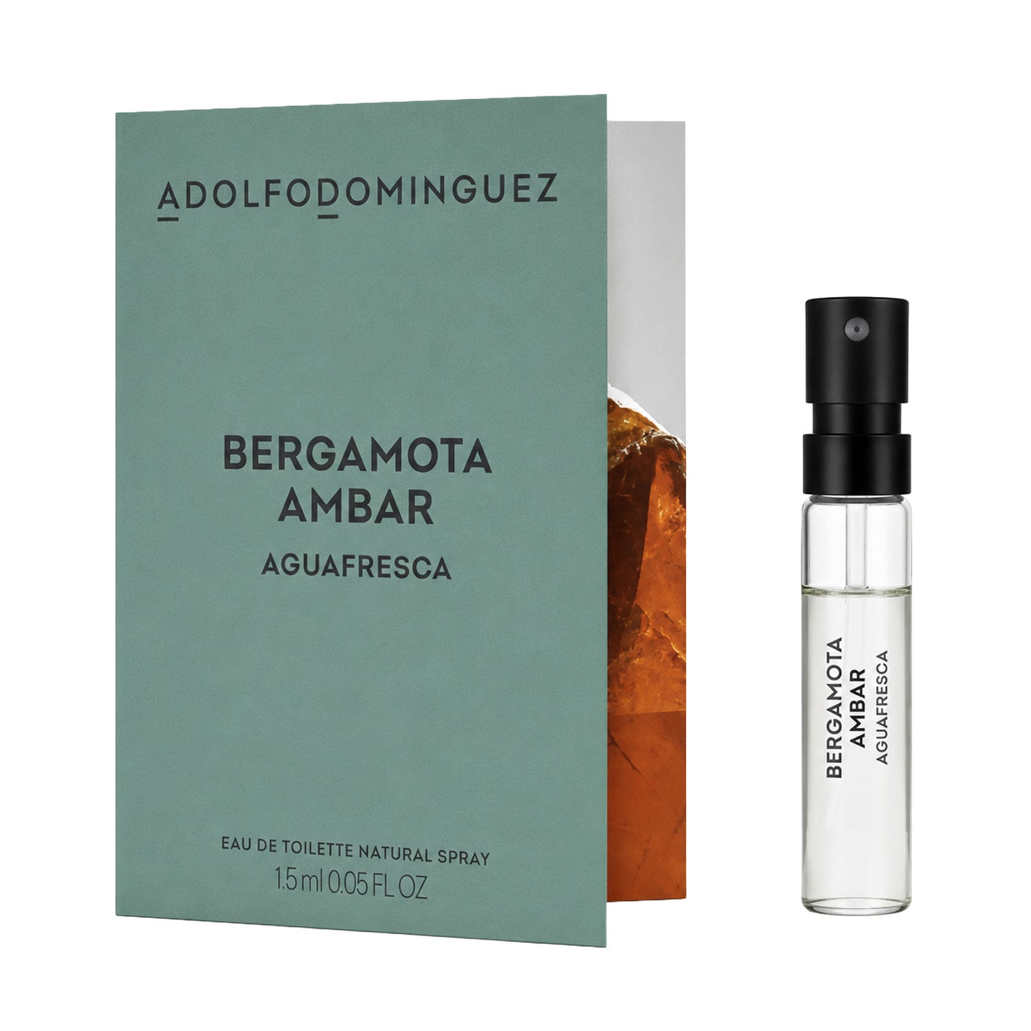 Adolfo Dominguez Agua Fresca Bergamota Ambar Туалетна вода чоловіча, 1.5 мл (пробник)