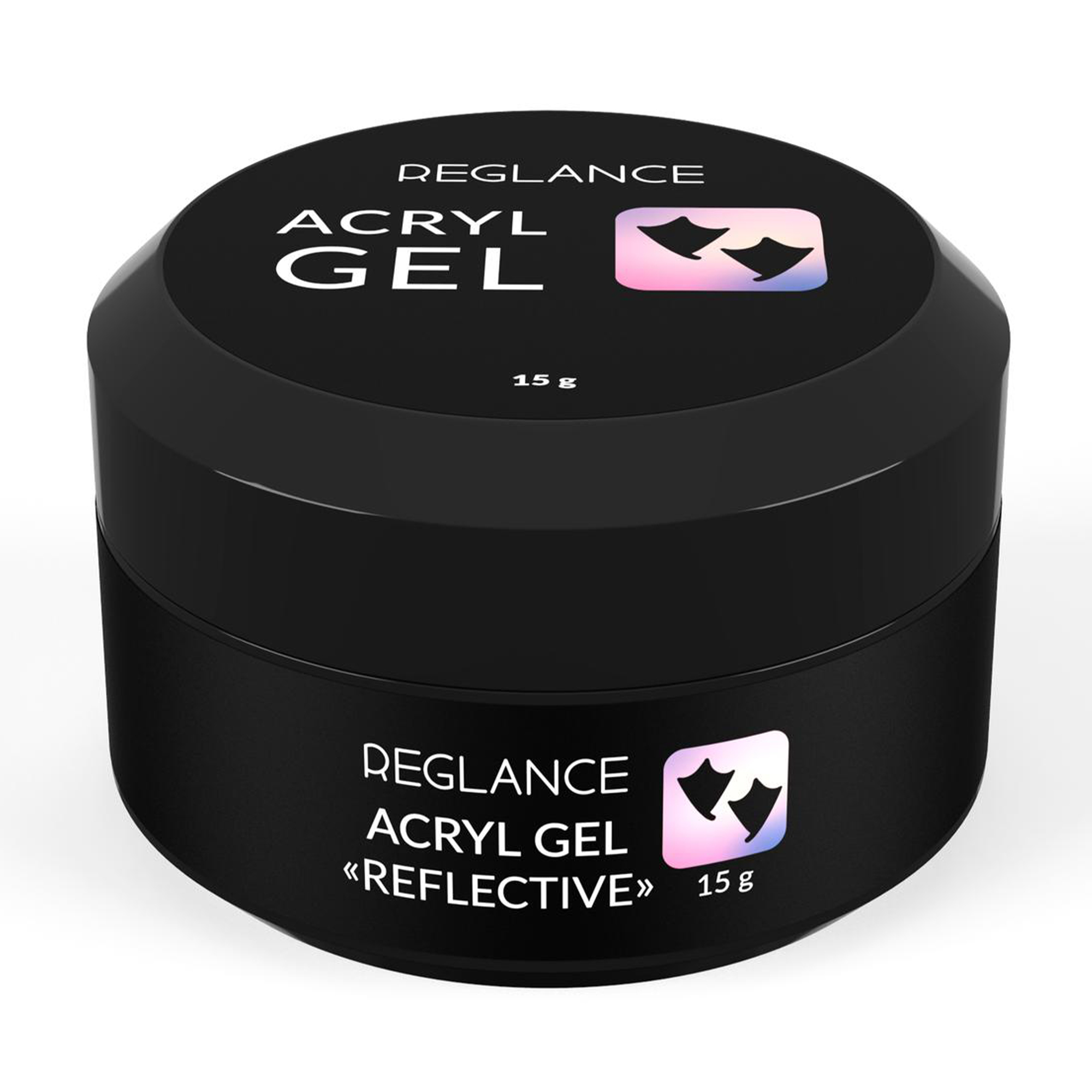 Акрил-гель для нігтів Reglance Acryl Gel Reflective, 037 Cocoa, 15 г
