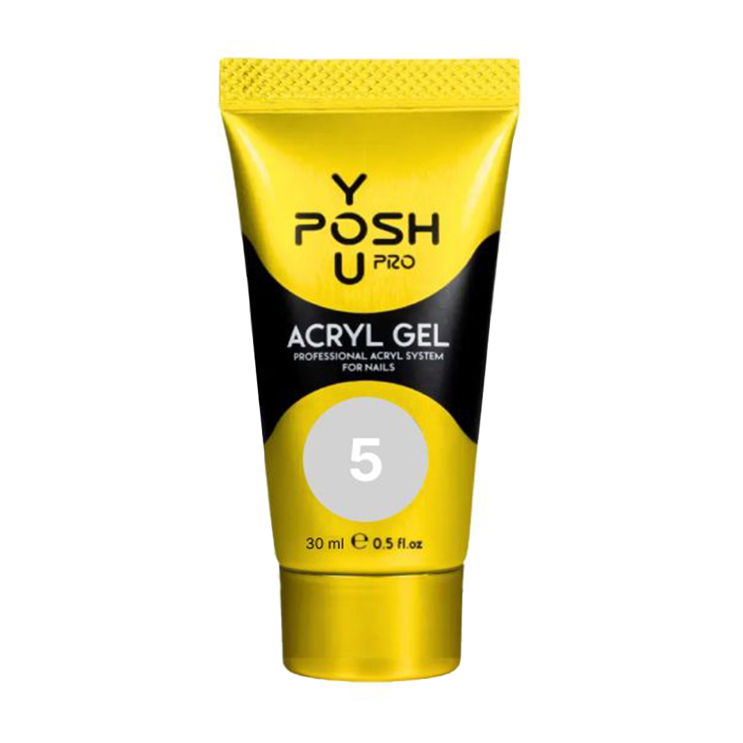Акрил-гель для нігтів You Posh Acryl Gel 05 Прозорий, 30 мл