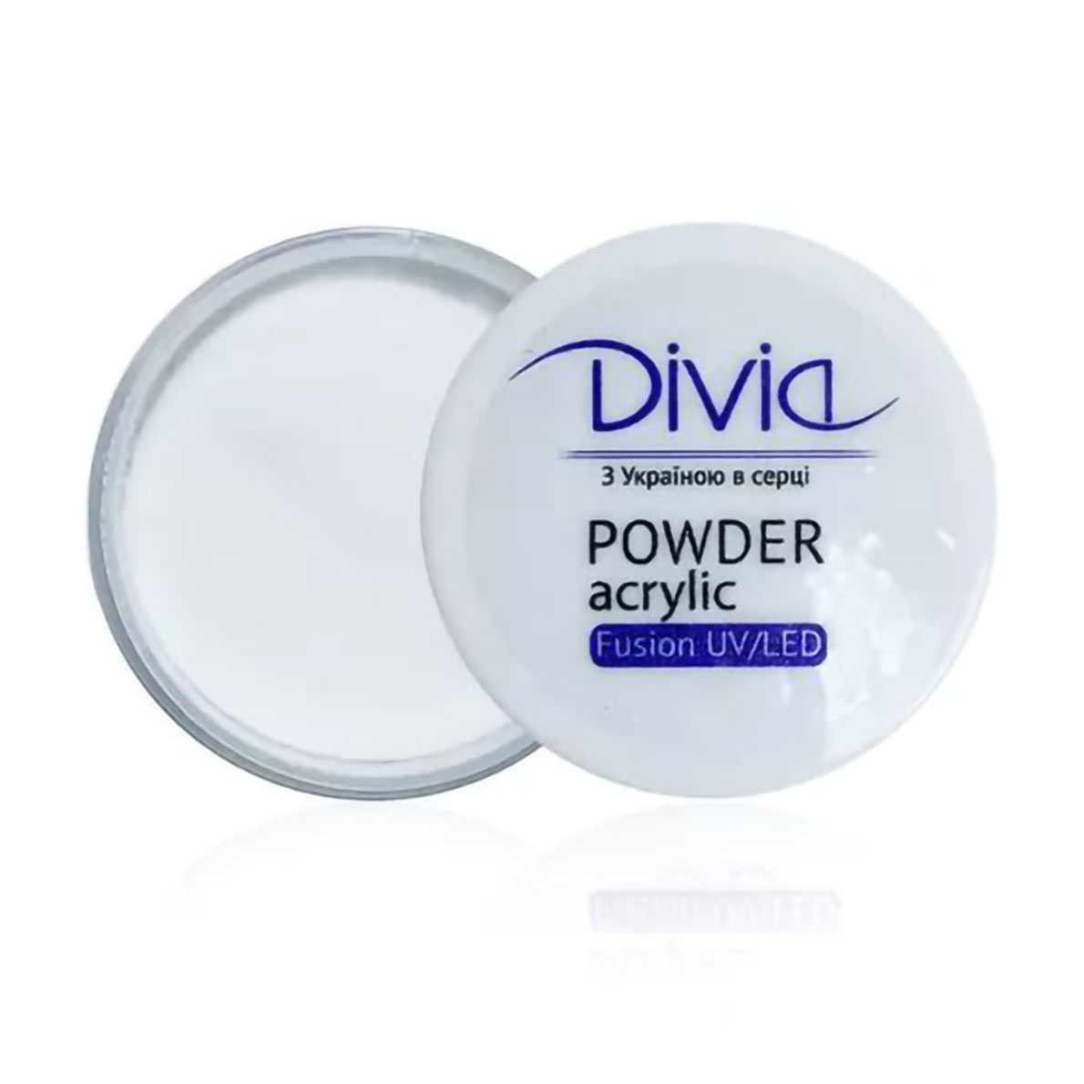 Акрилова пудра для нігтів Divia Acrylic Powder Fusion UV/LED, 8 г (Di1814)