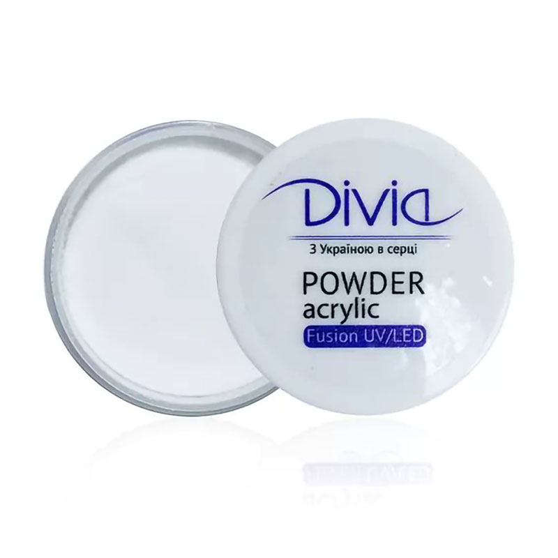 Акрилова пудра для нігтів Divia Acrylic Powder Fusion UV/LED, 18 г (Di1815)