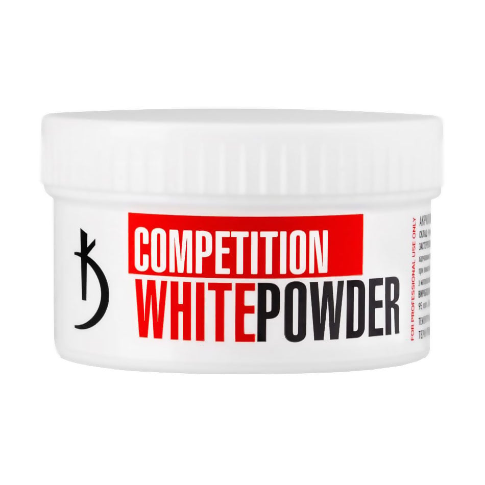 Акрилова пудра для нігтів Kodi Professional Competition White Powder, 60 г