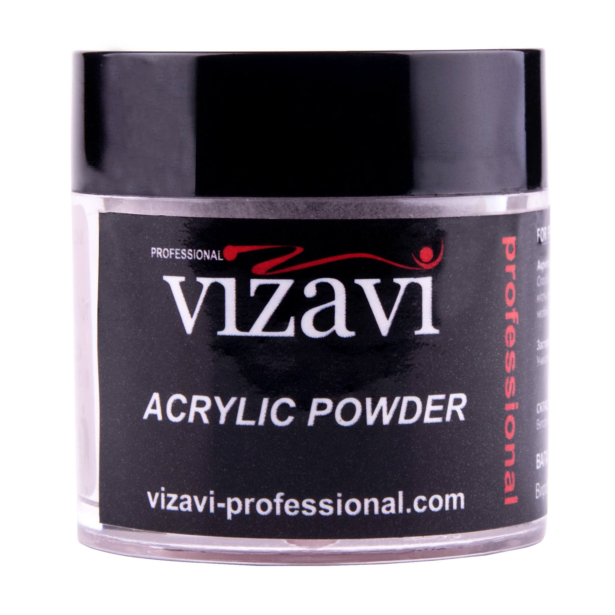 Акрилова пудра для нігтів Vizavi Professional Acrylic Powder 04 Рожева, 10 г