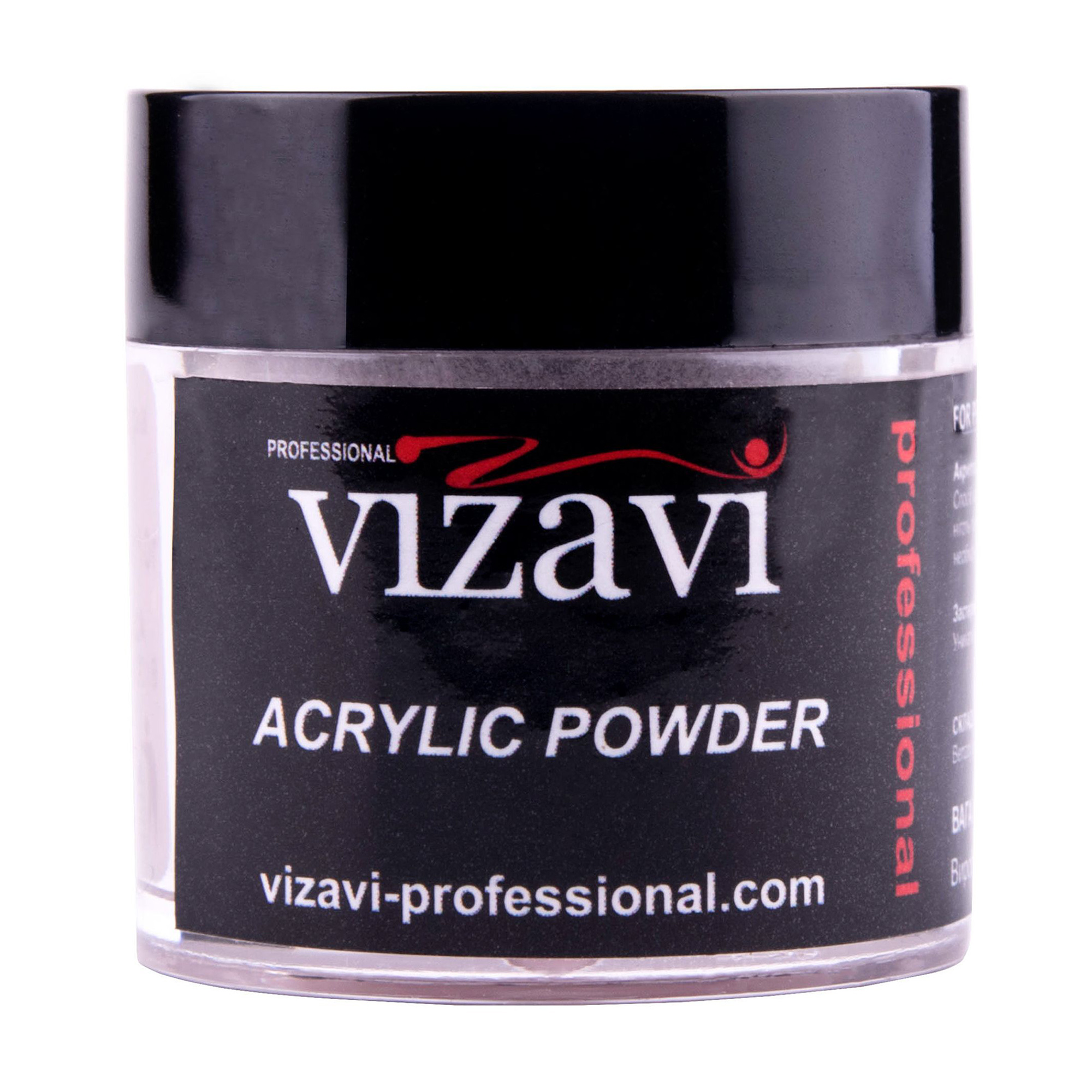 Акрилова пудра для нігтів Vizavi Professional Acrylic Powder 06 Ніжно-рожева, 10 г