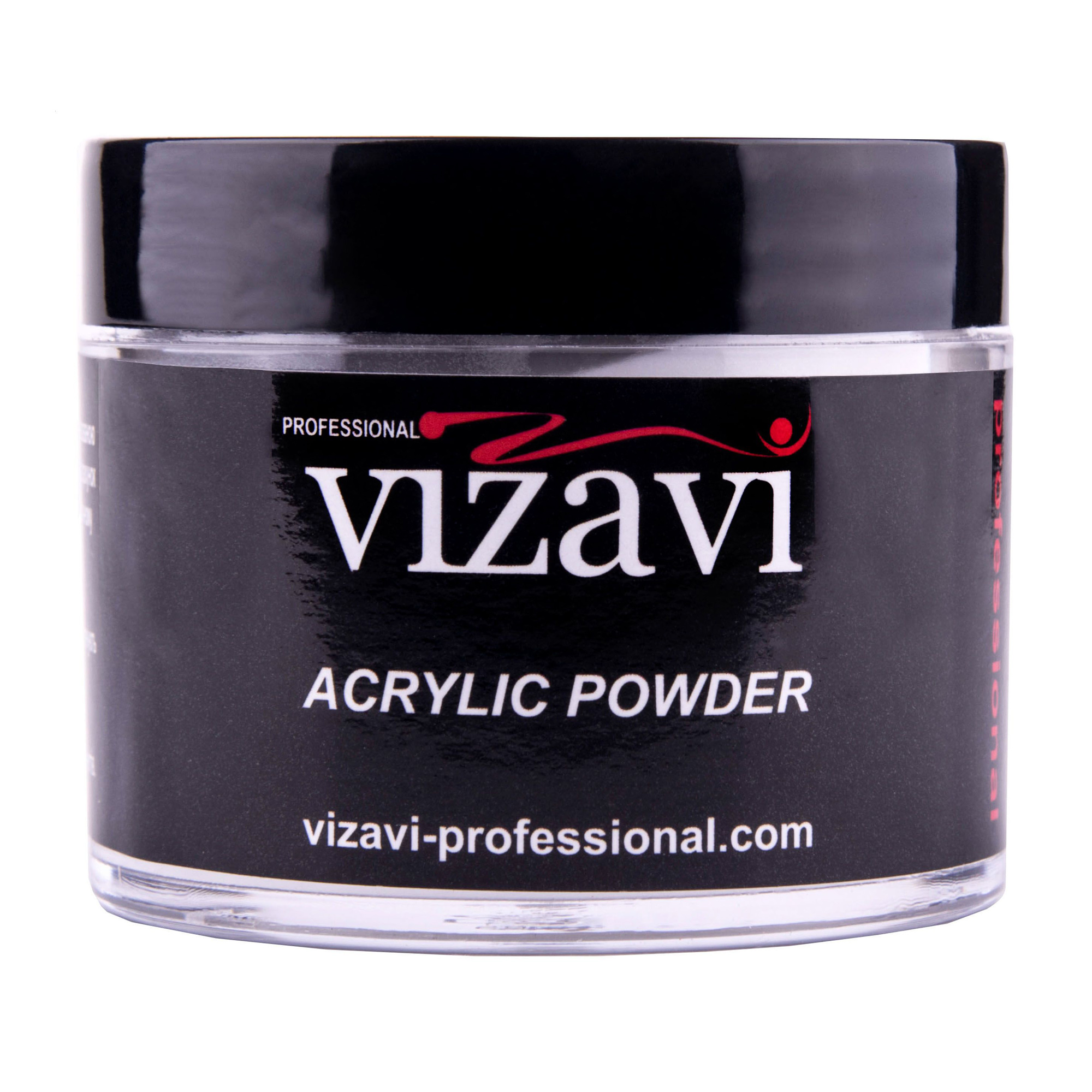 Акрилова пудра для нігтів Vizavi Professional Acrylic Powder 08 Рожевий Кристал, 60 г