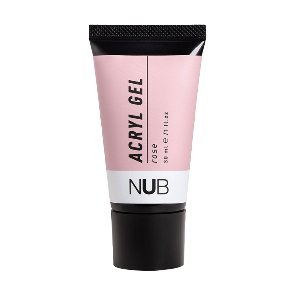 Акриловий гель для нігтів NUB Acryl Gel 03 Rose, 30 мл