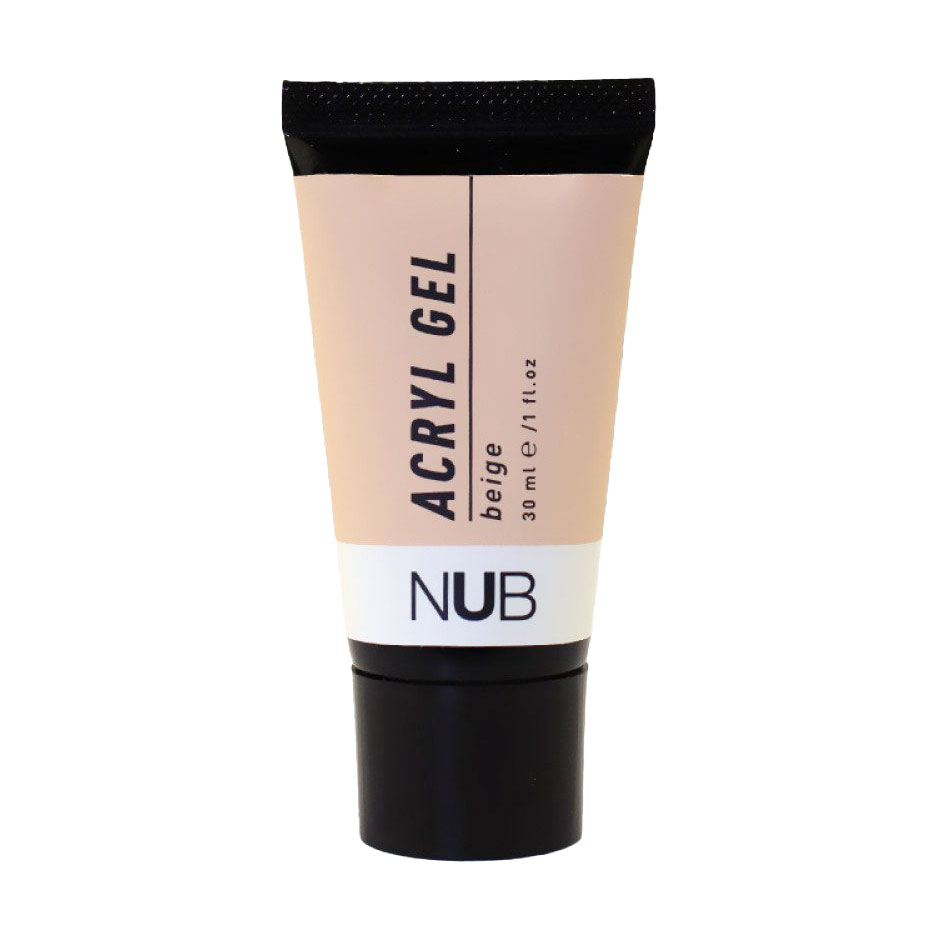 Акриловий гель для нігтів NUB Acryl Gel 05 Beige, 30 мл
