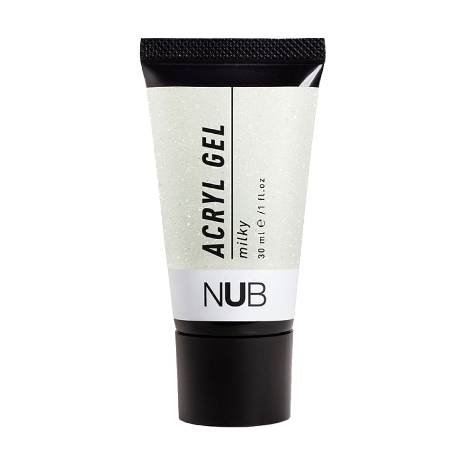 Акриловий гель для нігтів NUB Acryl Gel 06 Milky, 30 мл