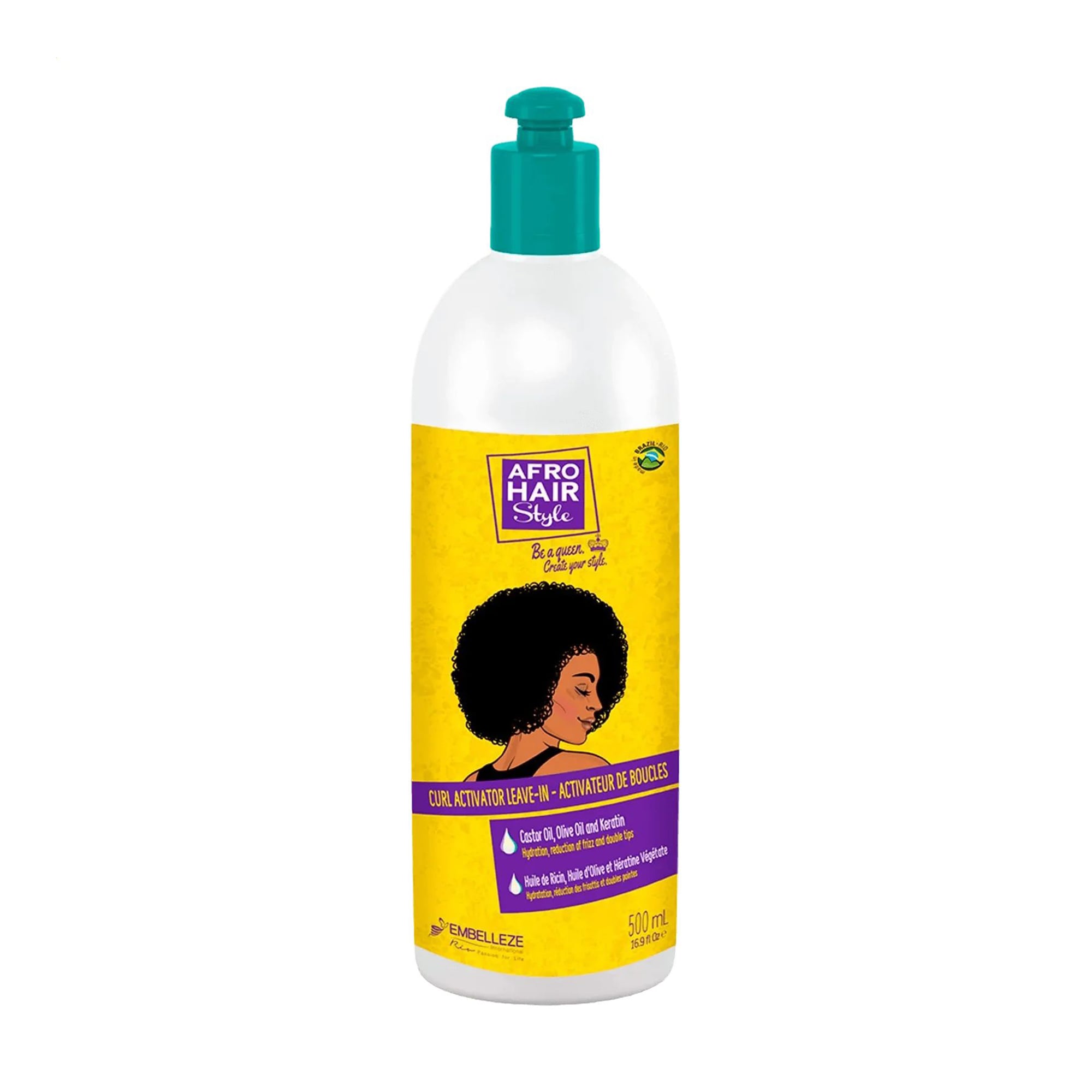 Активатор локонів Novex Afro Hair Style Curl Activator Leave-In, 500 мл