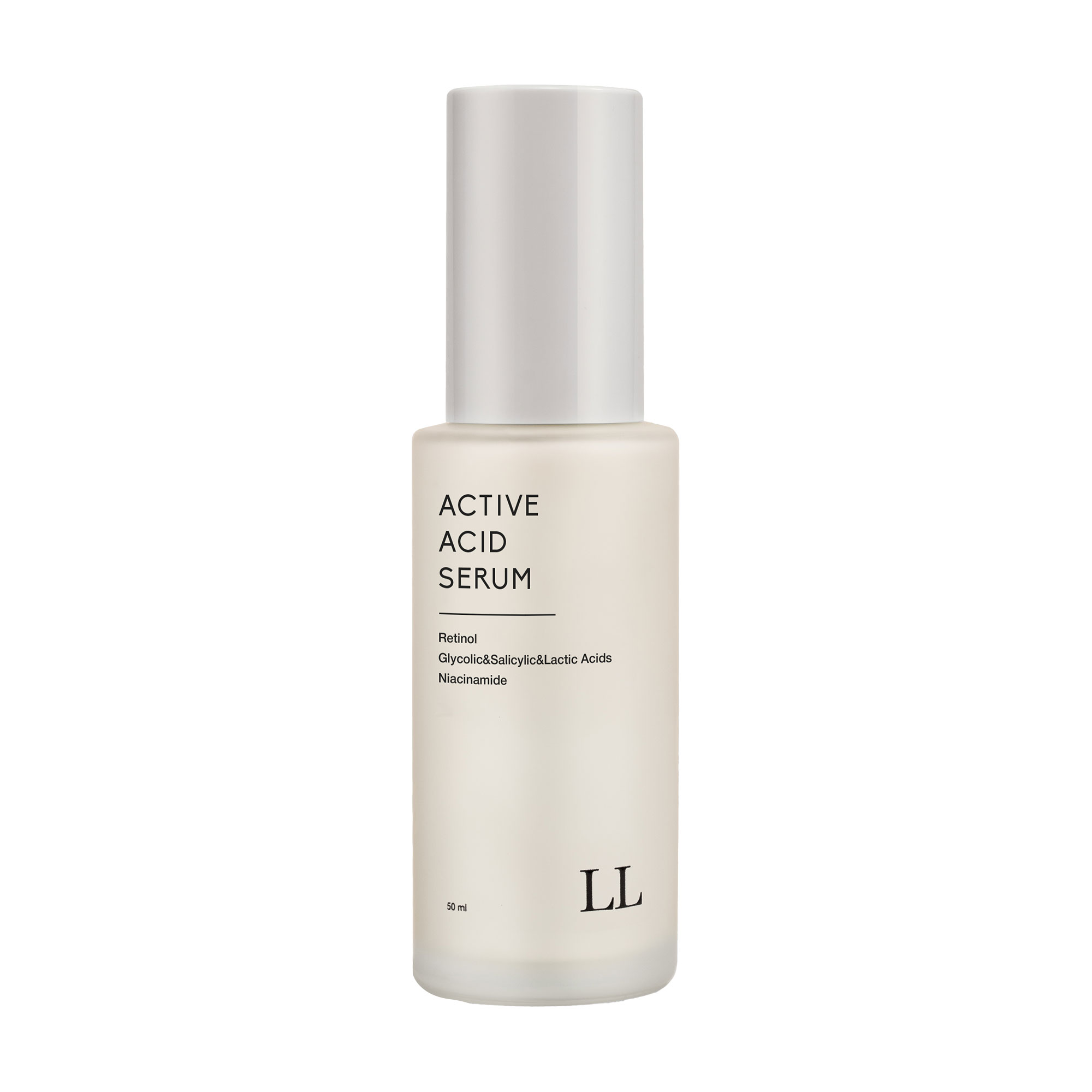 Активна сироватка для обличчя Love &amp; Loss Active Acid Serum з ретинолом, 3 видами кислот та ніацинамідом, 50 мл