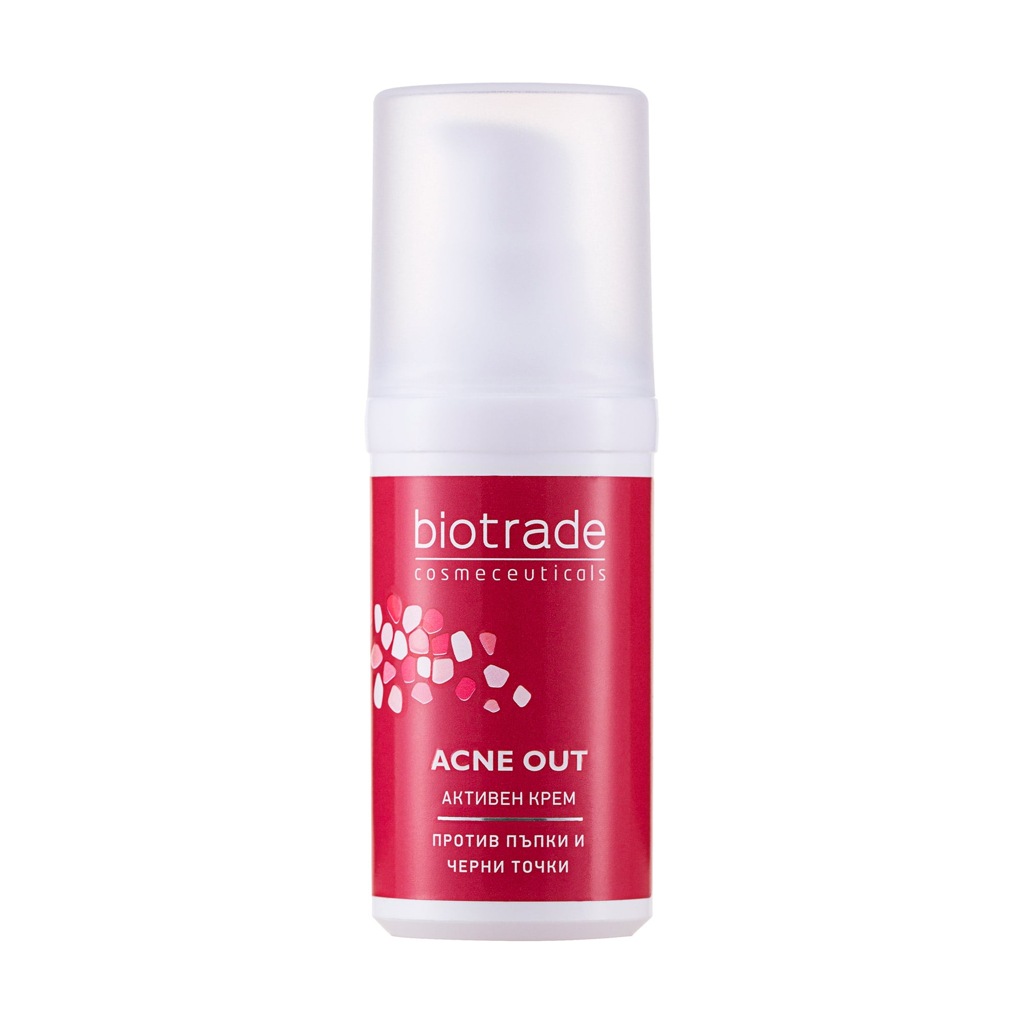 Активний крем для обличчя Biotrade Acne Out Active Cream для  проблемної шкіри з вуграми та комедонами, локального нанесення, 30 мл