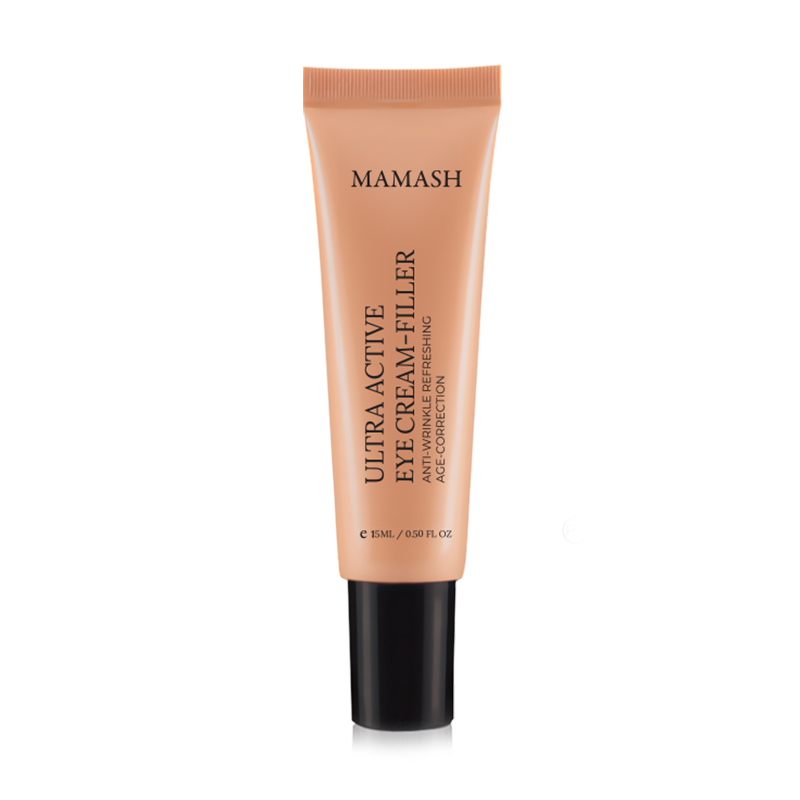 Активний крем для шкіри навколо очей Mamash Eye Cream-Filler для заповнення мімічних заломів та покращення матриксу, з пептидами, 15 мл