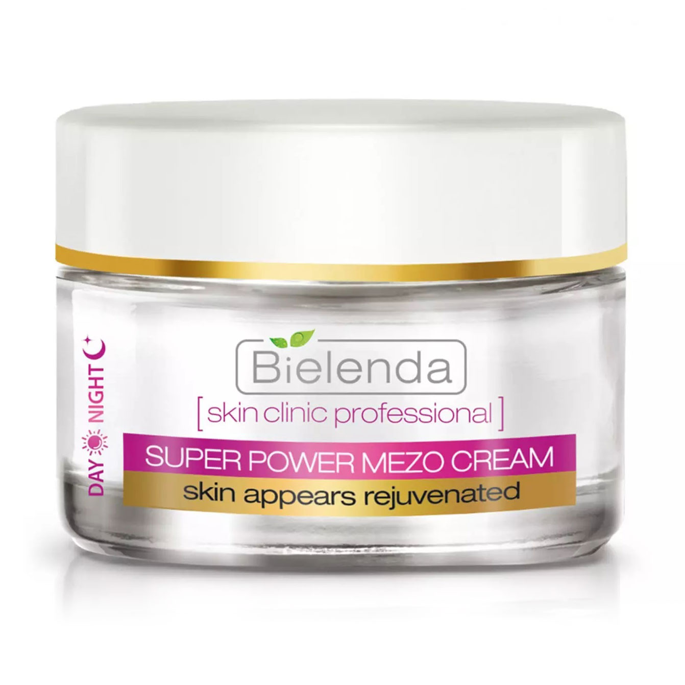 Активний омолоджуючий крем для обличча день/ніч Bielenda Skin Clinic Professional Mezo Anti-age з ретинолом і коензимом Q10, 50мл