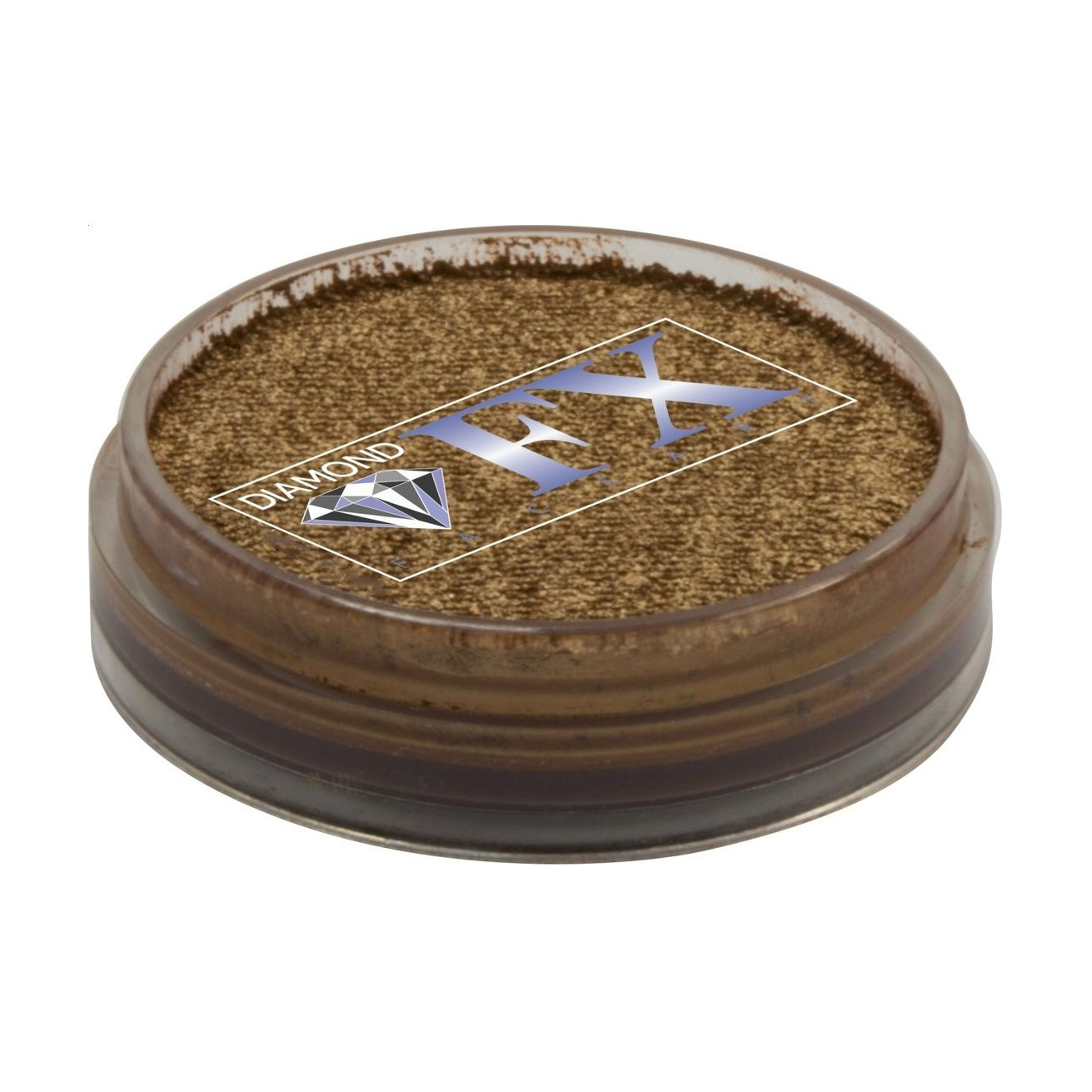 Аквагрим для обличчя та тіла Diamond FX Metallic, Old Gold, 10 г