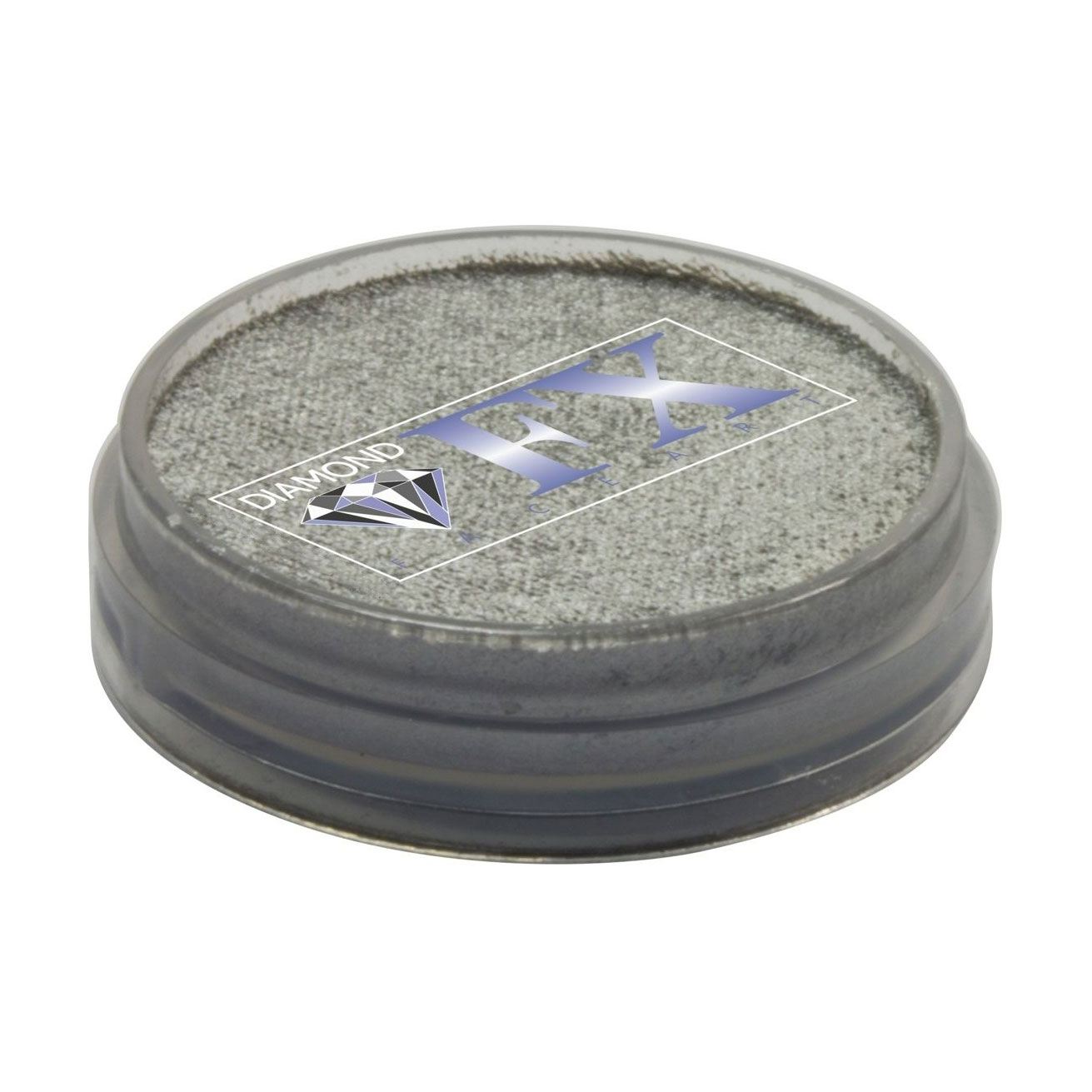 Аквагрим для обличчя та тіла Diamond FX Metallic, Silver, 10 г