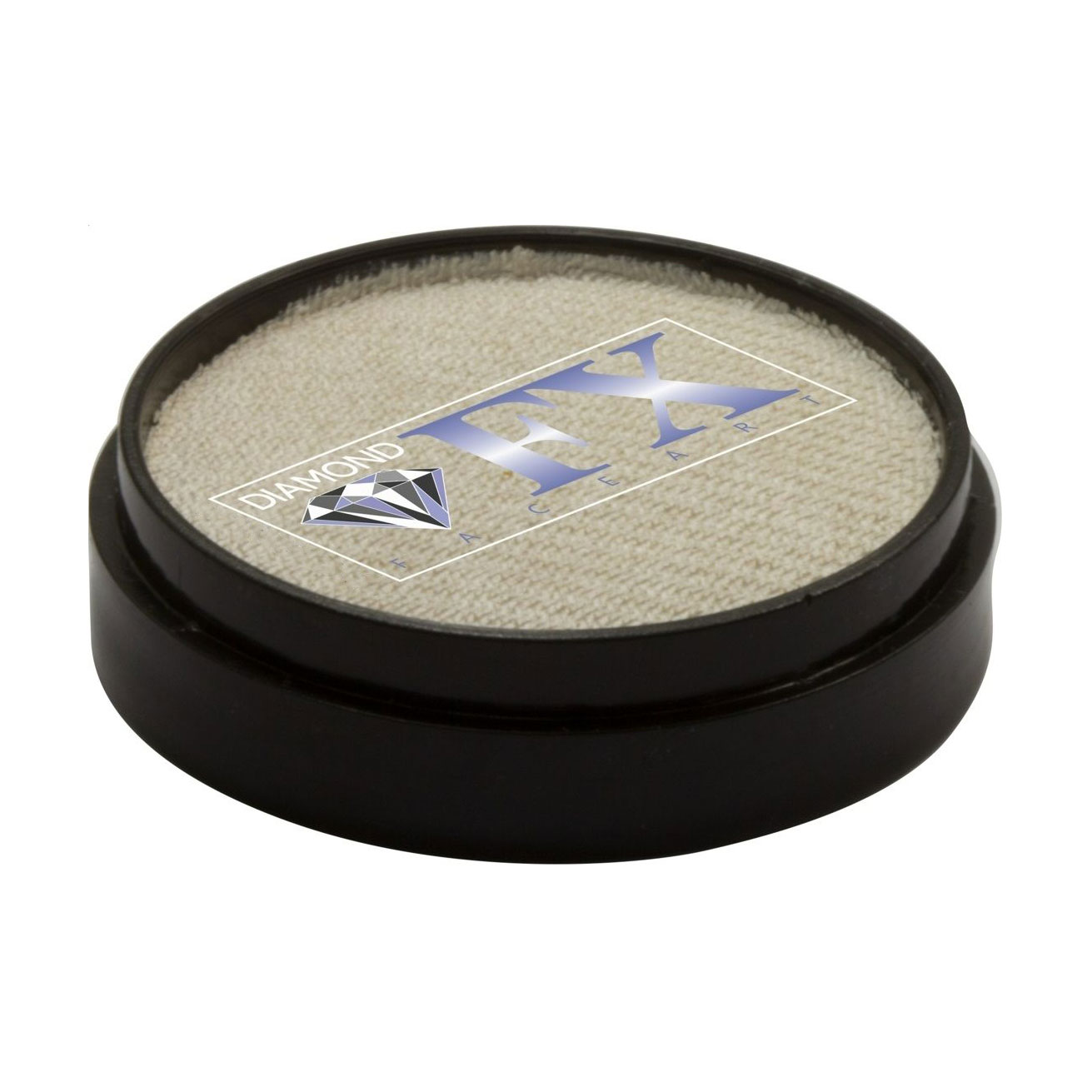 Аквагрим для обличчя та тіла Diamond FX Metallic, White, 10 г