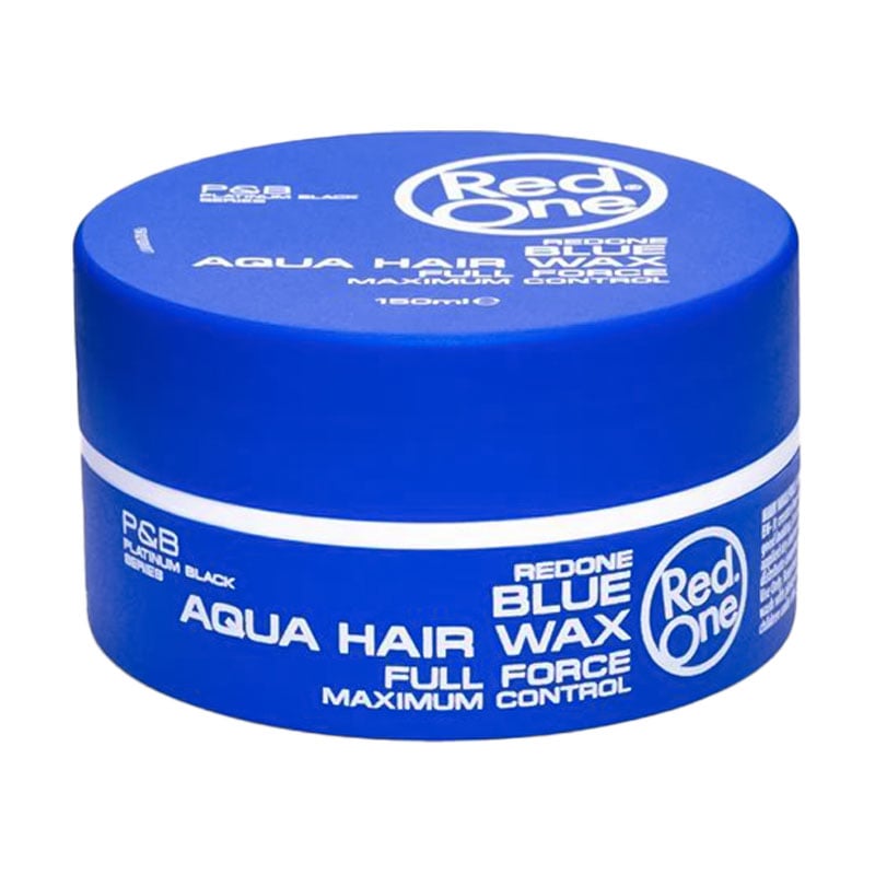 Аквавіск для укладання волосся Red One Aqua Hair Wax Blue Ультрасильна фіксація, 150 мл