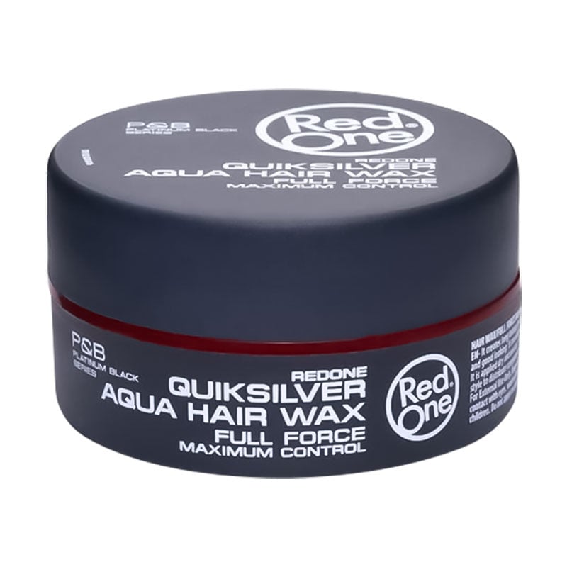 Аквавіск для укладання волосся Red One Aqua Hair Wax Quiksilver Ультрасильна фіксація, 150 мл