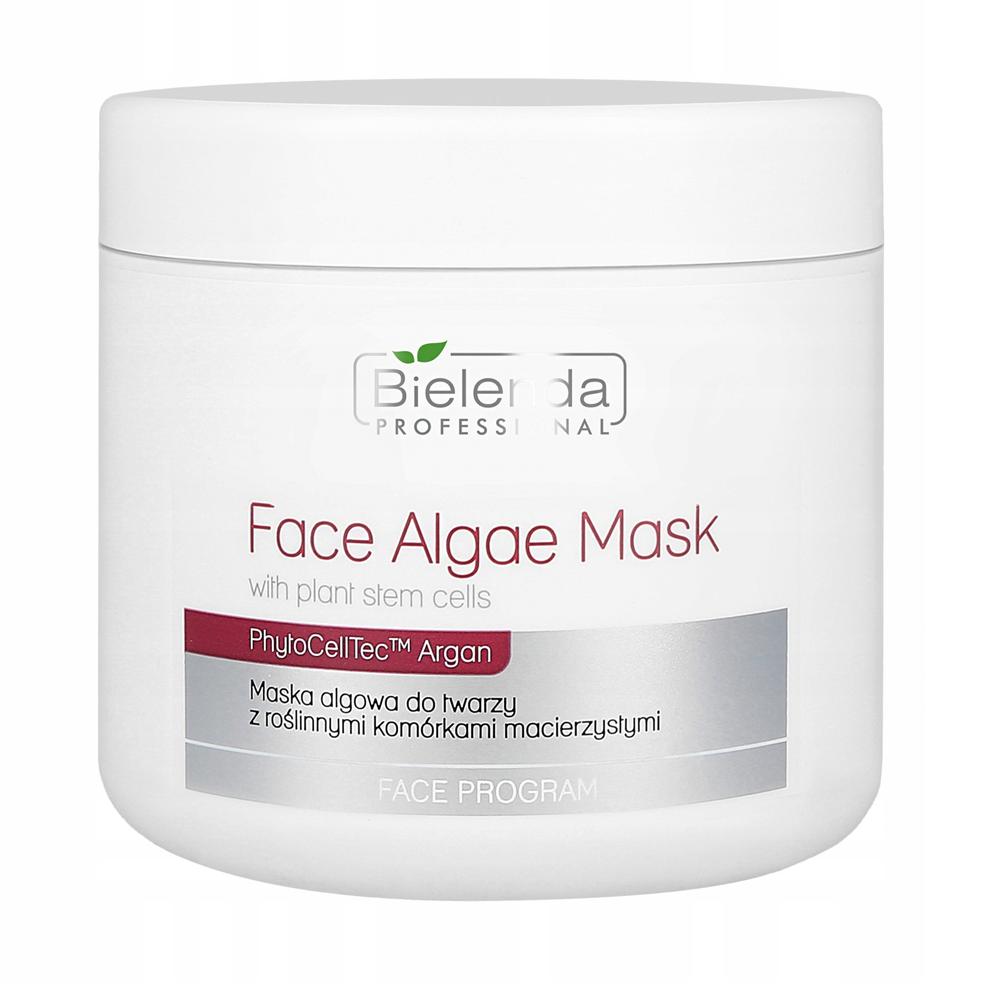 Альгінатна маска для обличчя Bielenda Professional Face Program Face Algae Mask з рослинними стовбуровими клітинами, 190 г