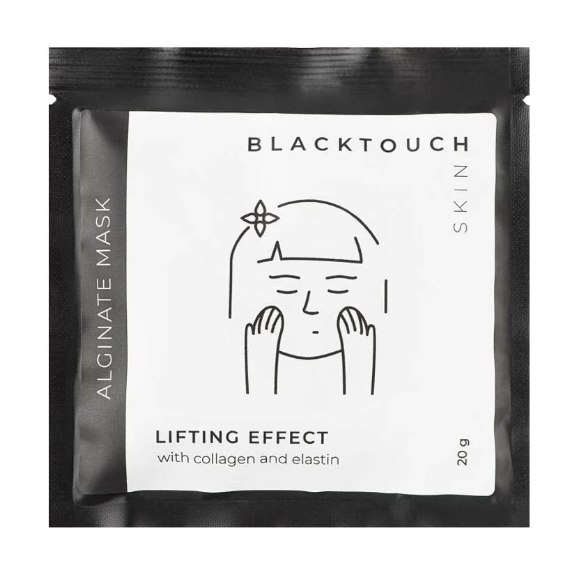 Альгінатна маска для обличчя BlackTouch Smart Alginate Mask з ефектом ліфтингу, з колагеном та еластином, 20 г
