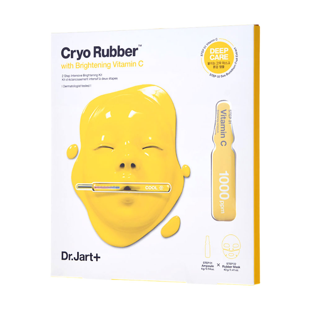 Альгінатна маска для обличчя Dr. Jart+ Cryo Rubber With Brightening Vitamin C Освітлювальна, 44 г
