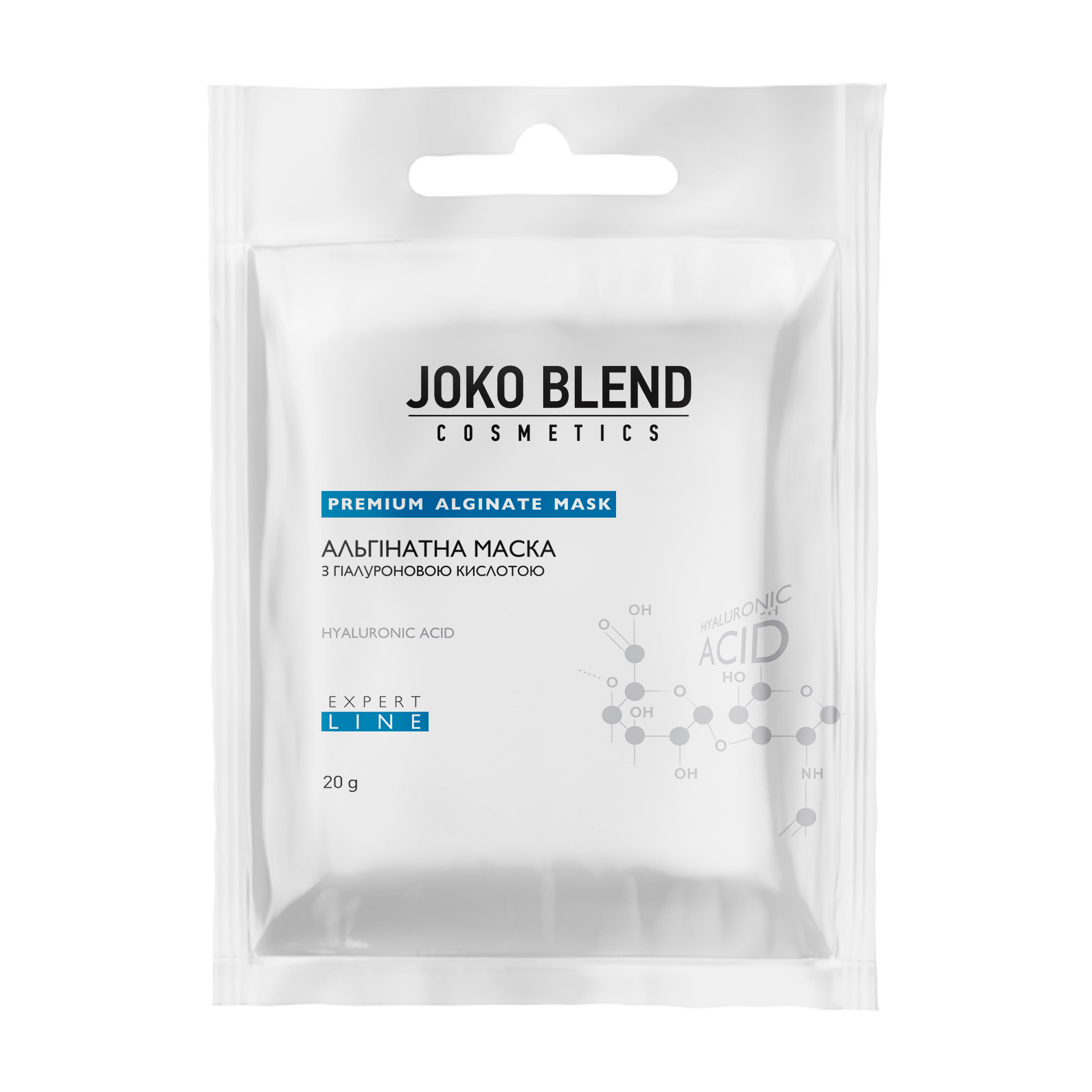 Альгінатна маска Joko Blend з гіалуроновою кислотою, 20 г