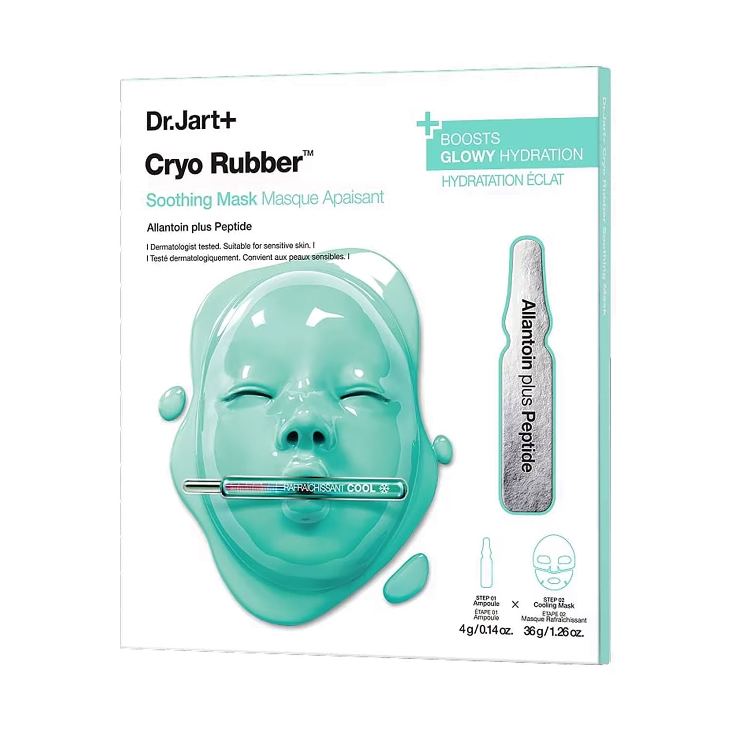 Альгінатна заспокійлива маска для обличчя Dr. Jart+ Cryo Rubber Soothing Mask, 40 г