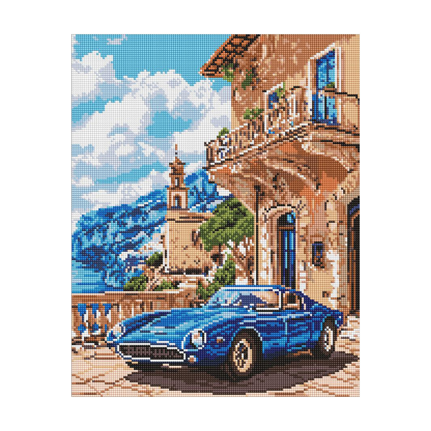 Алмазна мозаїка Ideyka Італійська розкіш, 40*50 см (AMO8181)