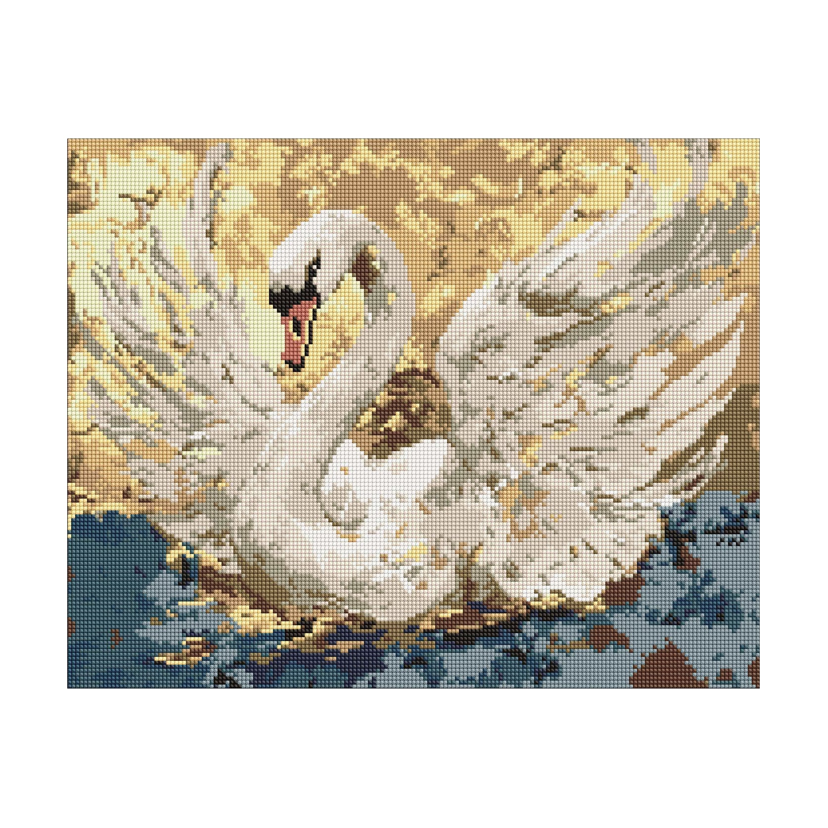 Алмазна мозаїка Ideyka Розмах крил, 40*50 см (AMO8275)