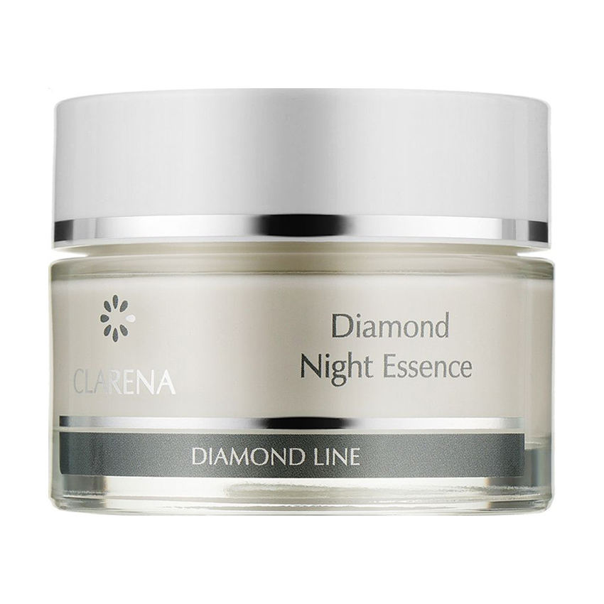 Алмазна нічна есенція-крем для обличчя Clarena Diamond Line Diamond Night Essence, 50 мл