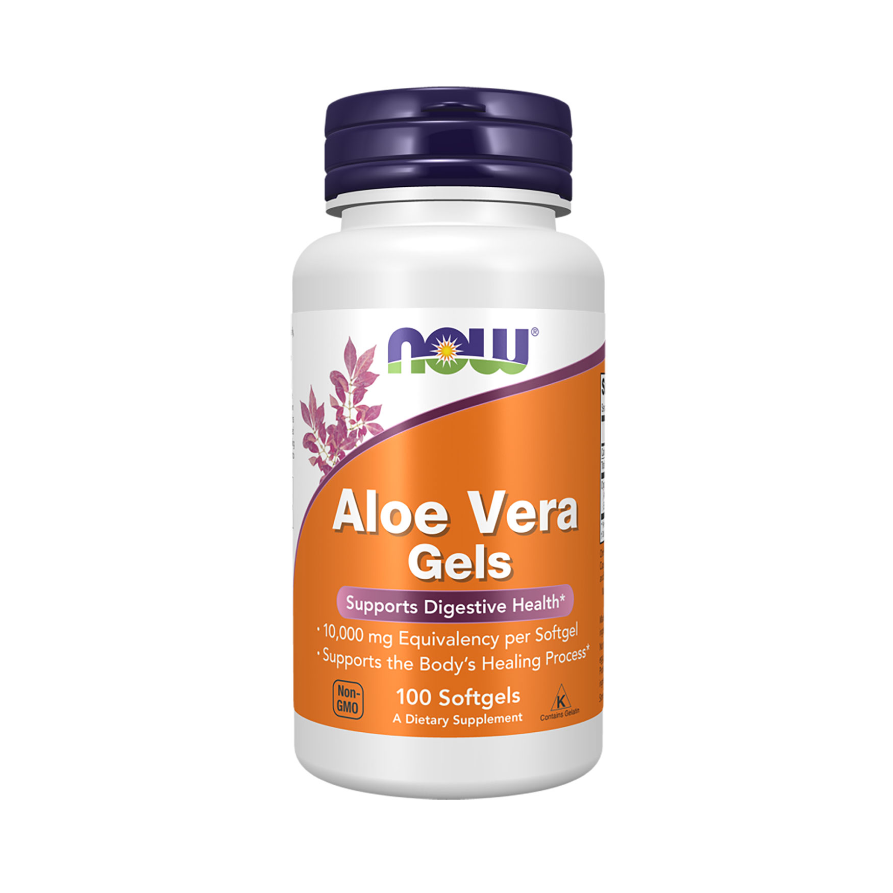Алое вера NOW Foods Aloe Vera Gels, 100 капсул