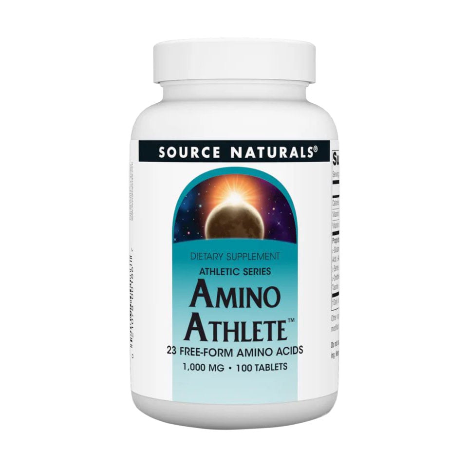 Аміно спортсмен Source Naturals Amino Athlete, 1000 мг, 100 таблеток
