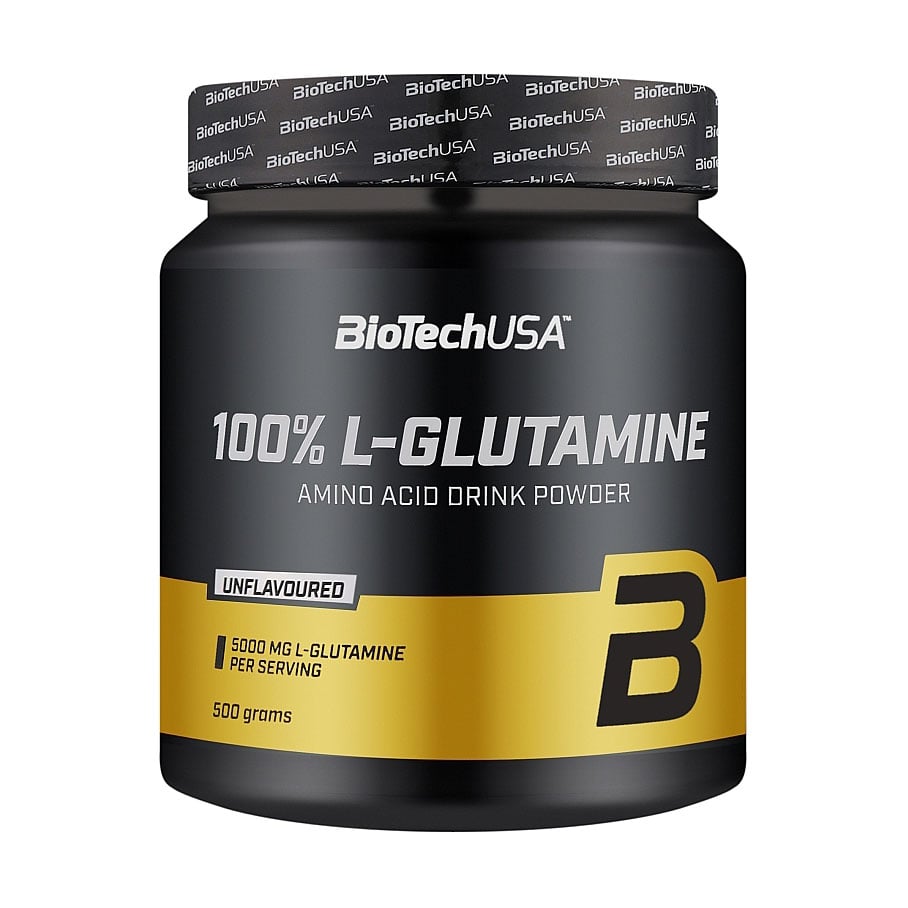 Амінокислота BioTechUSA 100% L-Glutamine в порошку, 5000 мг, 500 г