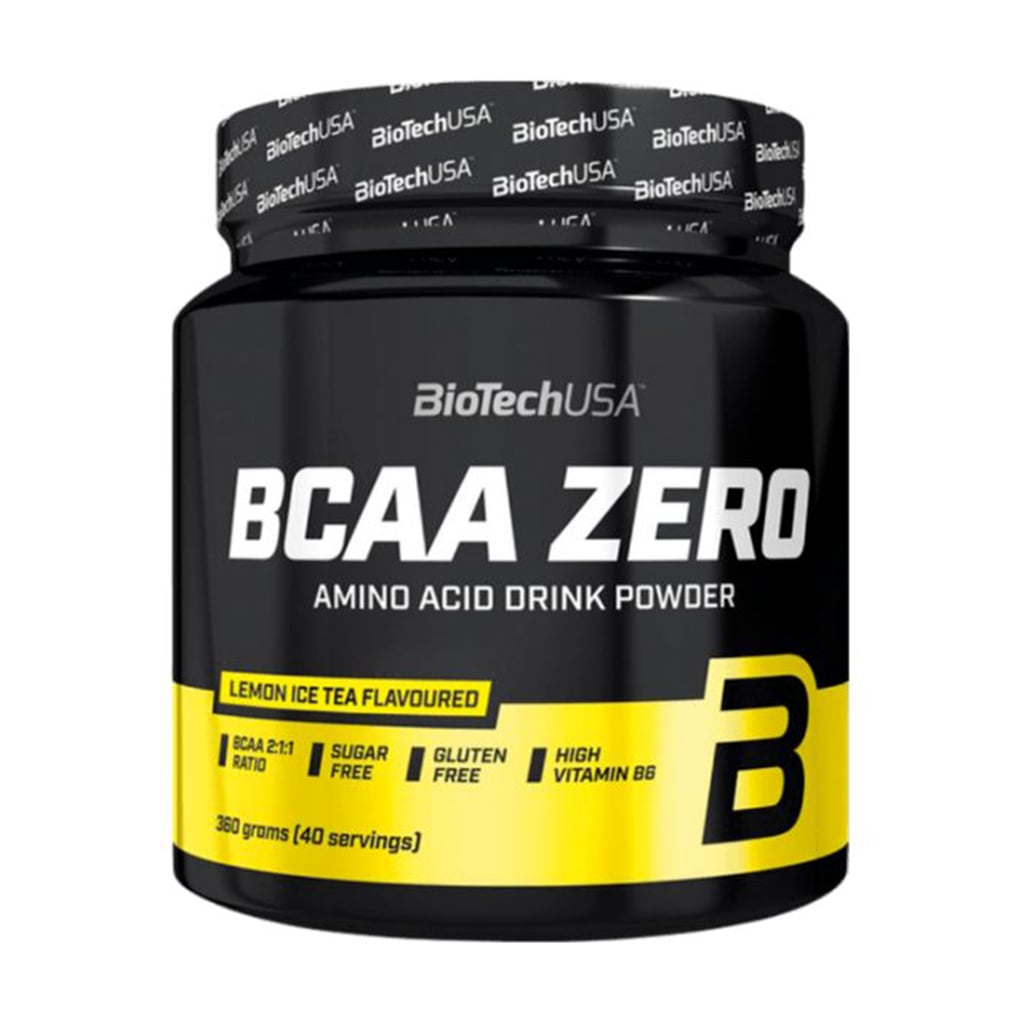 Амінокислота BioTechUSA BCAA Zero Лимонний холодний чай, в порошку, 360 г