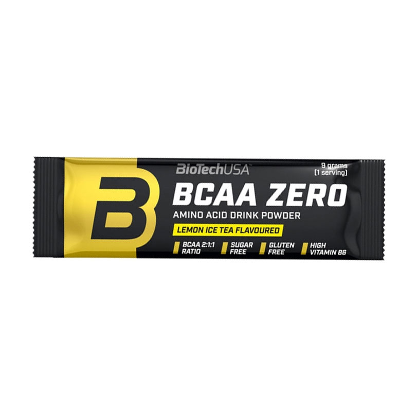 Амінокислота BioTechUSA BCAA Zero Лимонний холодний чай, в порошку, 9 г