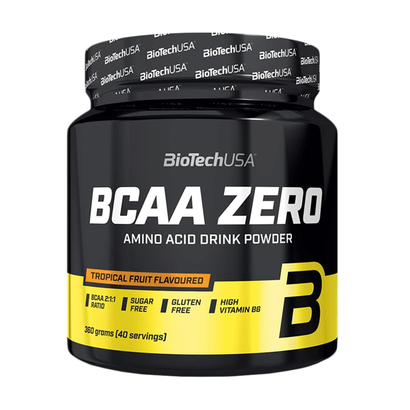 Амінокислота BioTechUSA BCAA Zero Тропічні фрукти, в порошку, 360 г