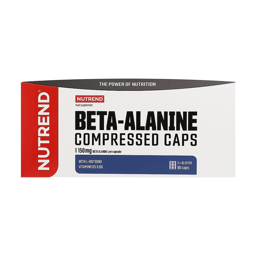 Амінокислота Nutrend Beta-Alanine Бета-аланін 1150 мг, 90 капсул