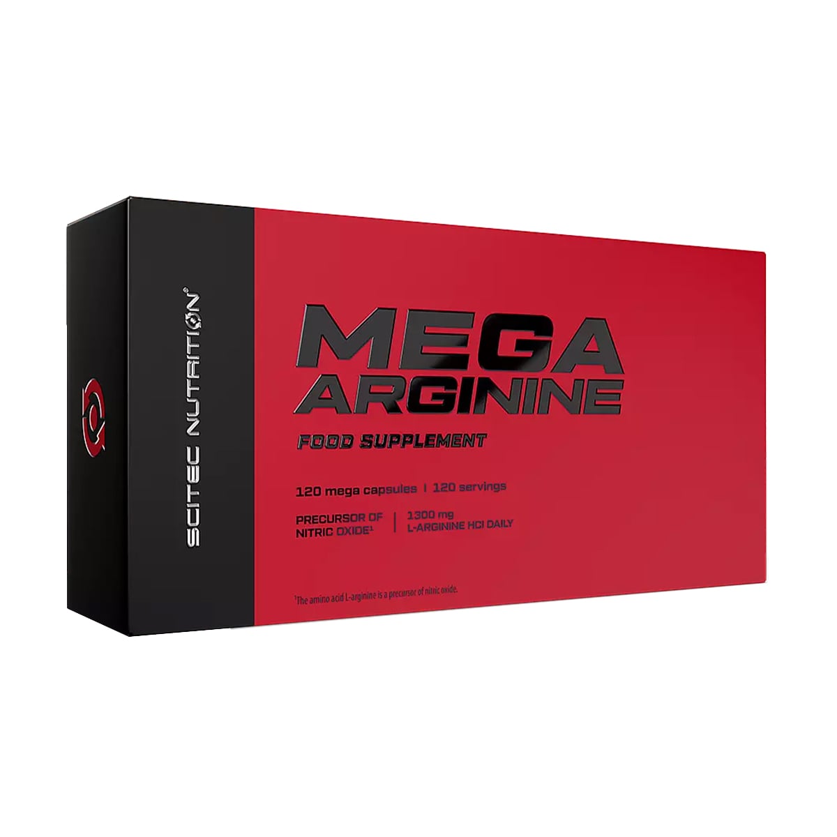 Амінокислота Scitec Nutrition Mega Arginine 1300 мг, 120 капсул
