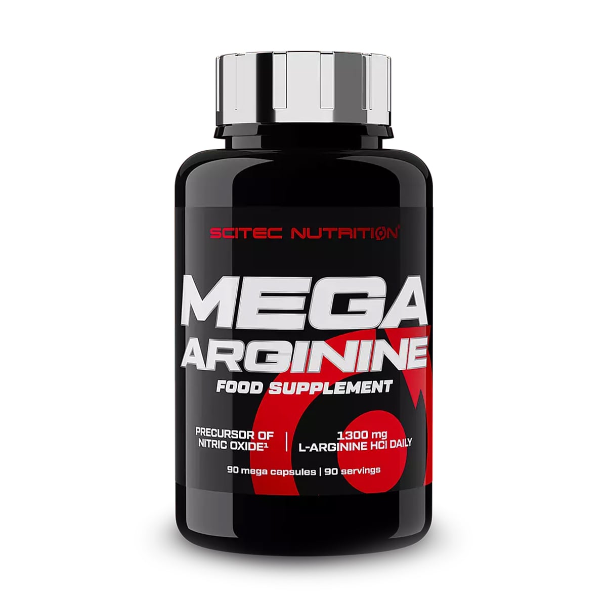 Амінокислота Scitec Nutrition Mega Arginine 1300 мг, 90 капсул