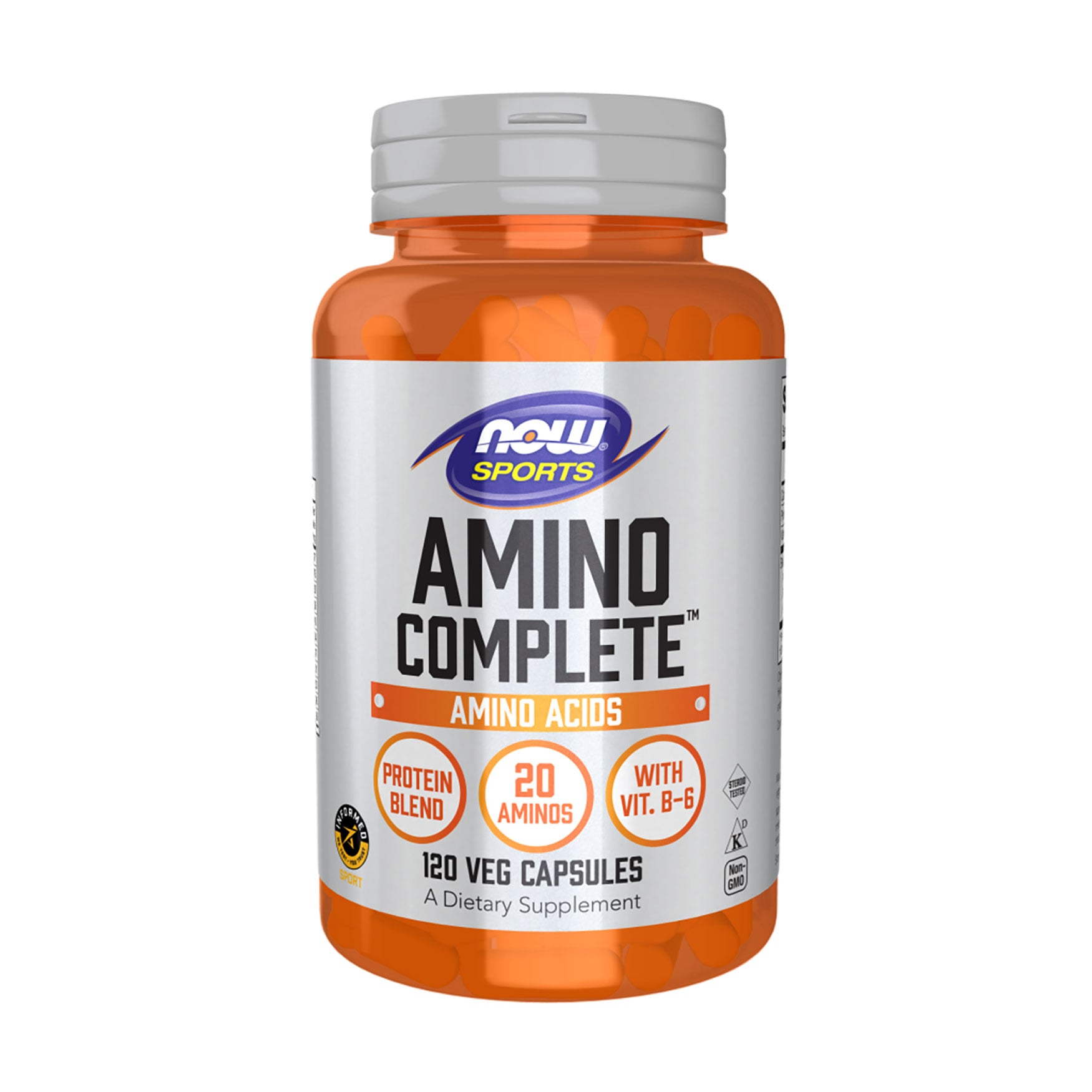 Амінокислотний комплекс NOW foods Amino Complete, 120 капсул