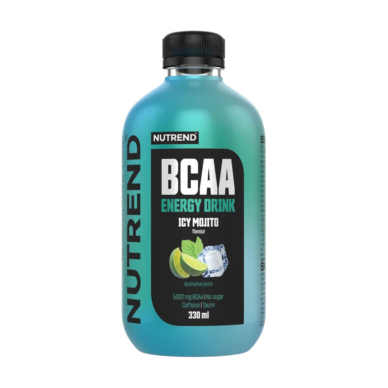 Амінокислотний напій Nutrend Energy Drink Крижаний мохіто, 330 мл