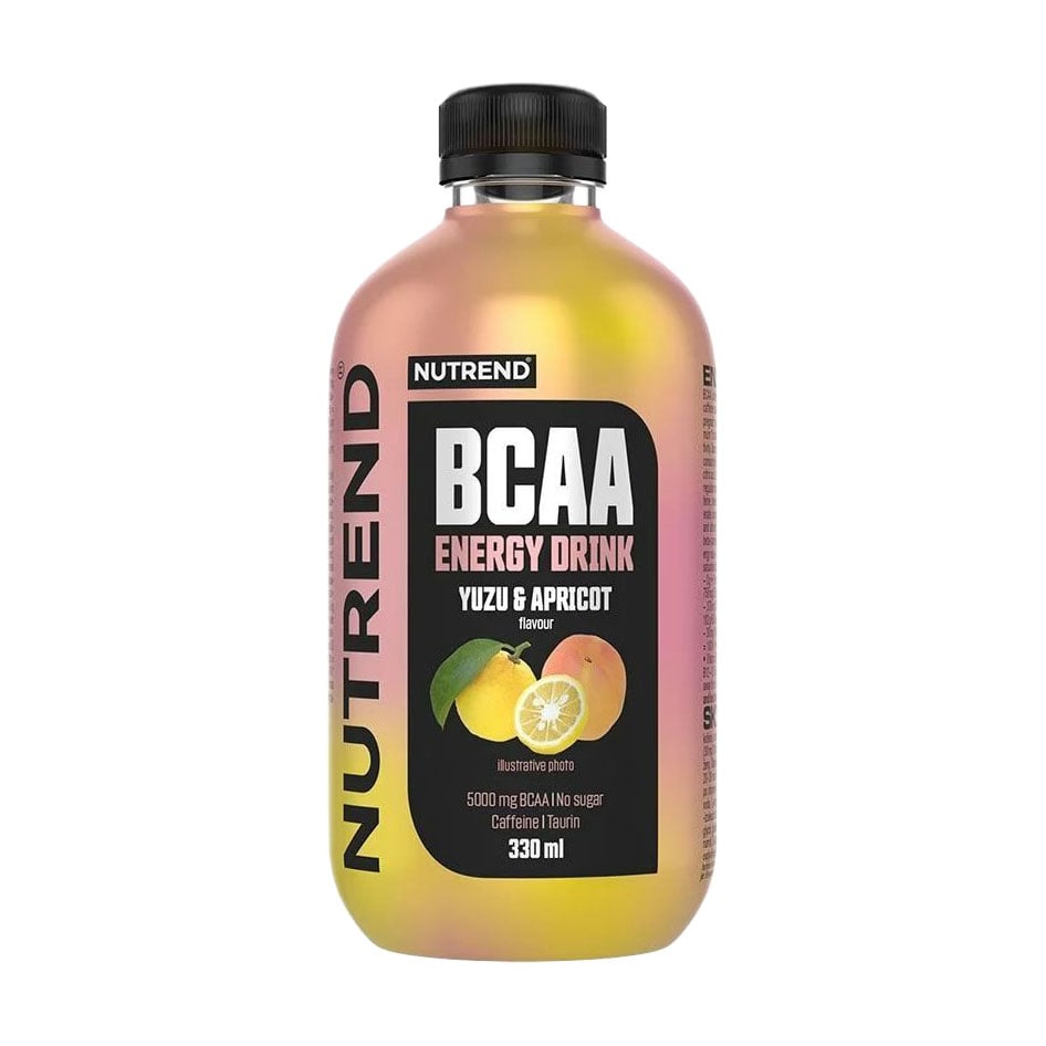 Амінокислотний напій Nutrend Energy Drink Юзу та абрикос, 330 мл