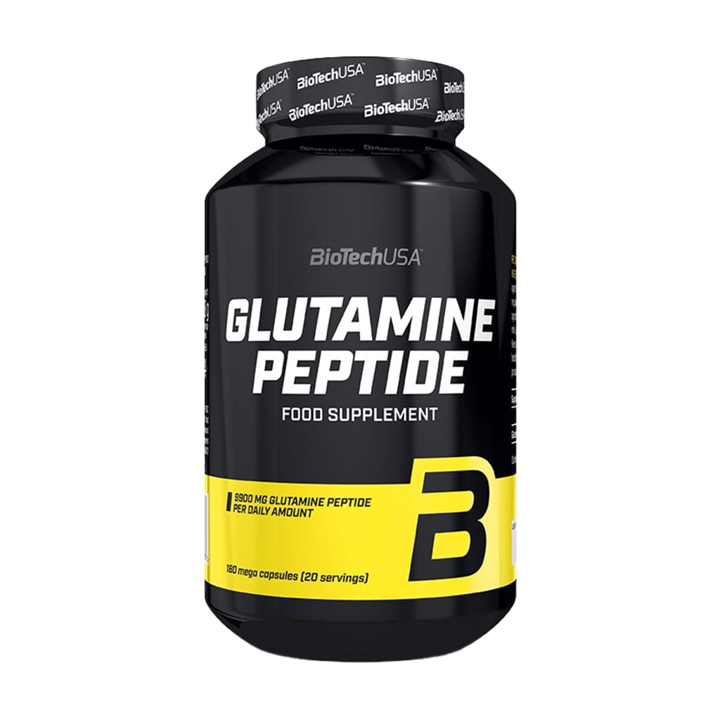 Амінокислоти BioTechUSA Glutamine Peptide, 180 капсул