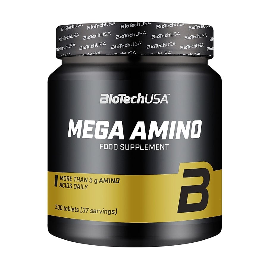 Амінокислоти BioTechUSA Mega Amino, 300 таблеток
