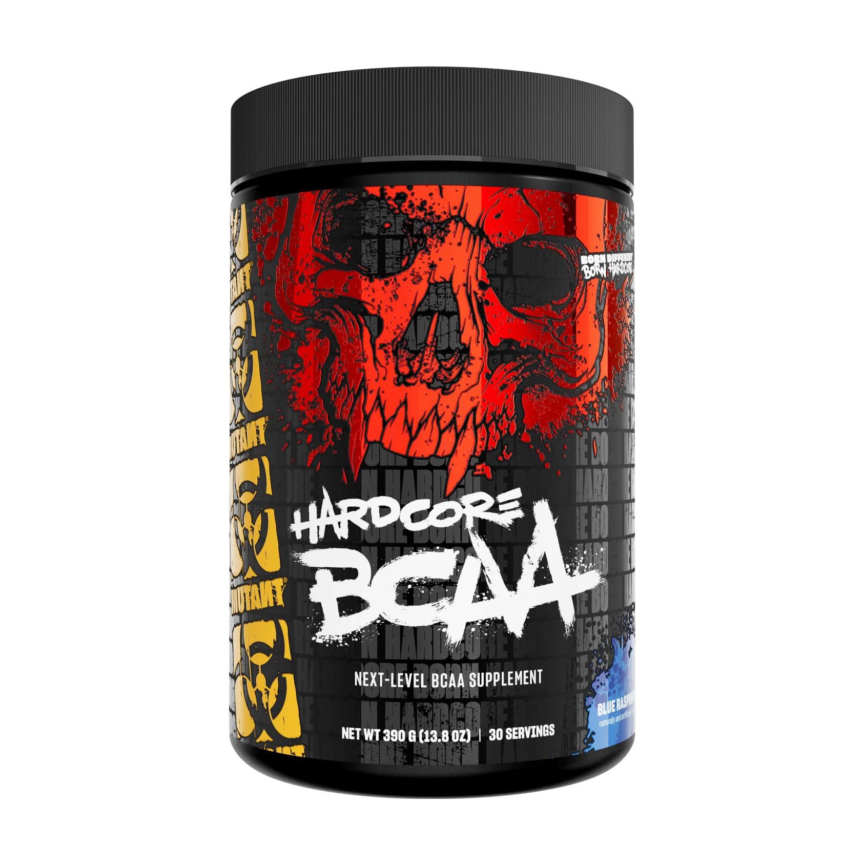 Амінокислоти Mutant Hardcore BCAA Блакитна малина, в порошку, 390 г