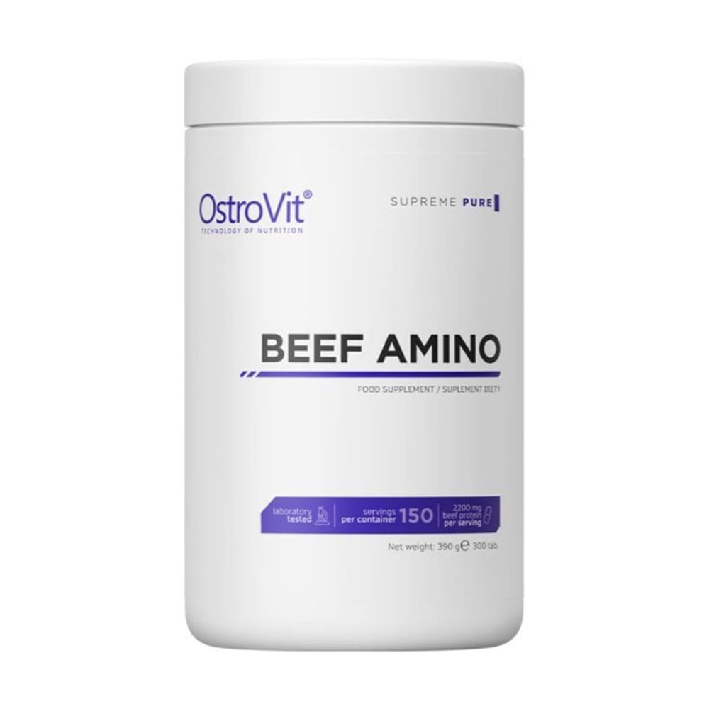 Амінокислоти OstroVit Supreme Pure Beef Amino, 300 таблеток
